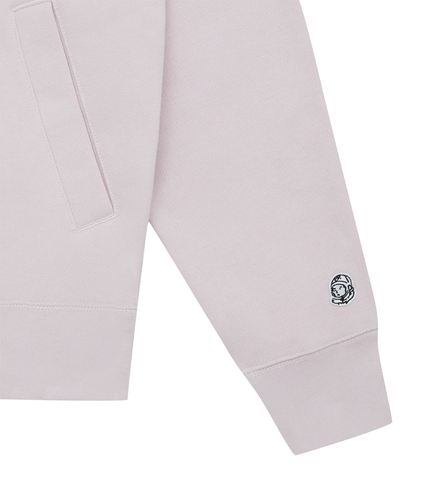 SMALL ARCH LOGO ZIP THROUGH - LILAC - Image 4