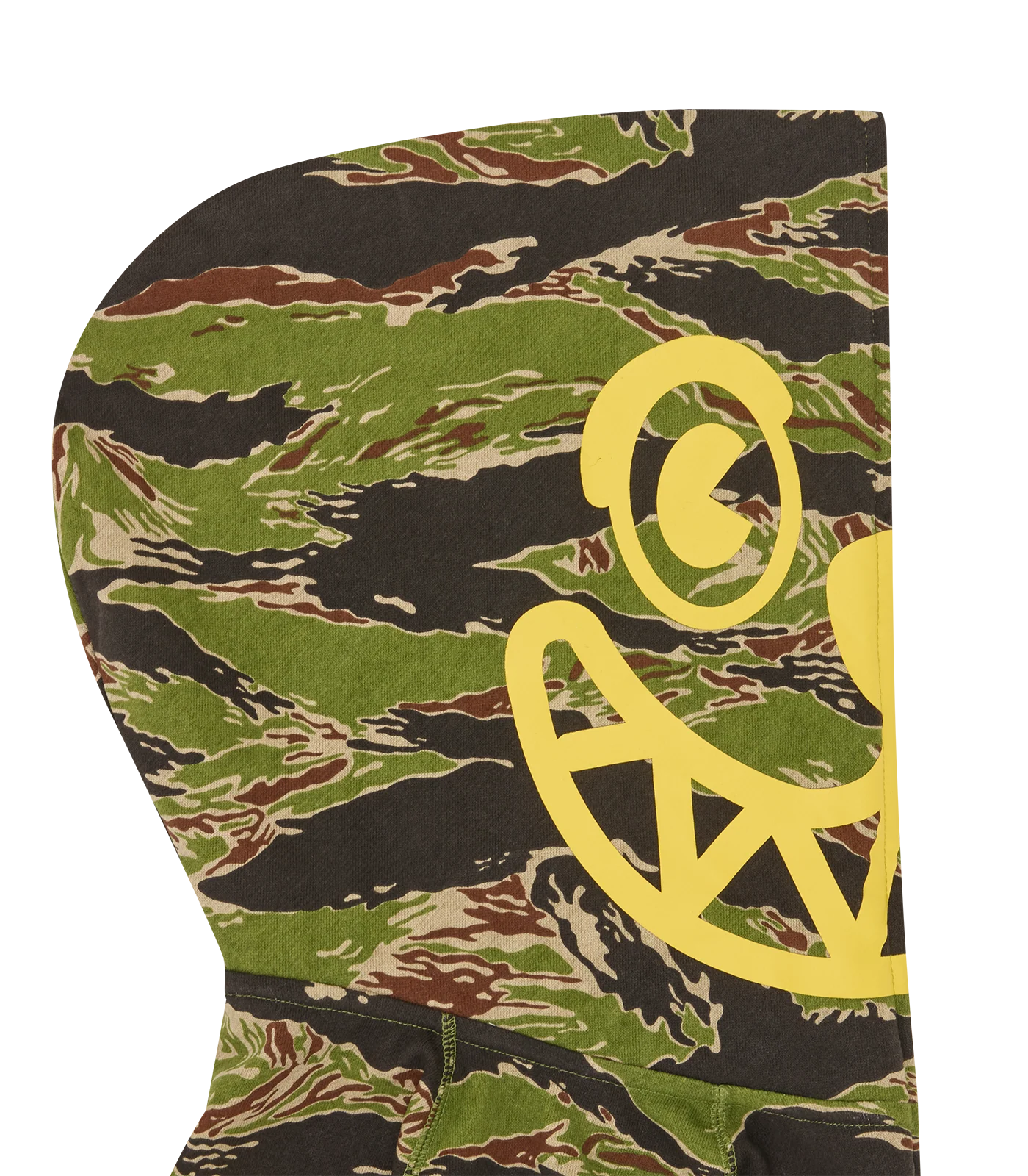 SMILEY TIGER STRIPE FULL ZIP-THROUGH HOOD - CAMO - Image 8