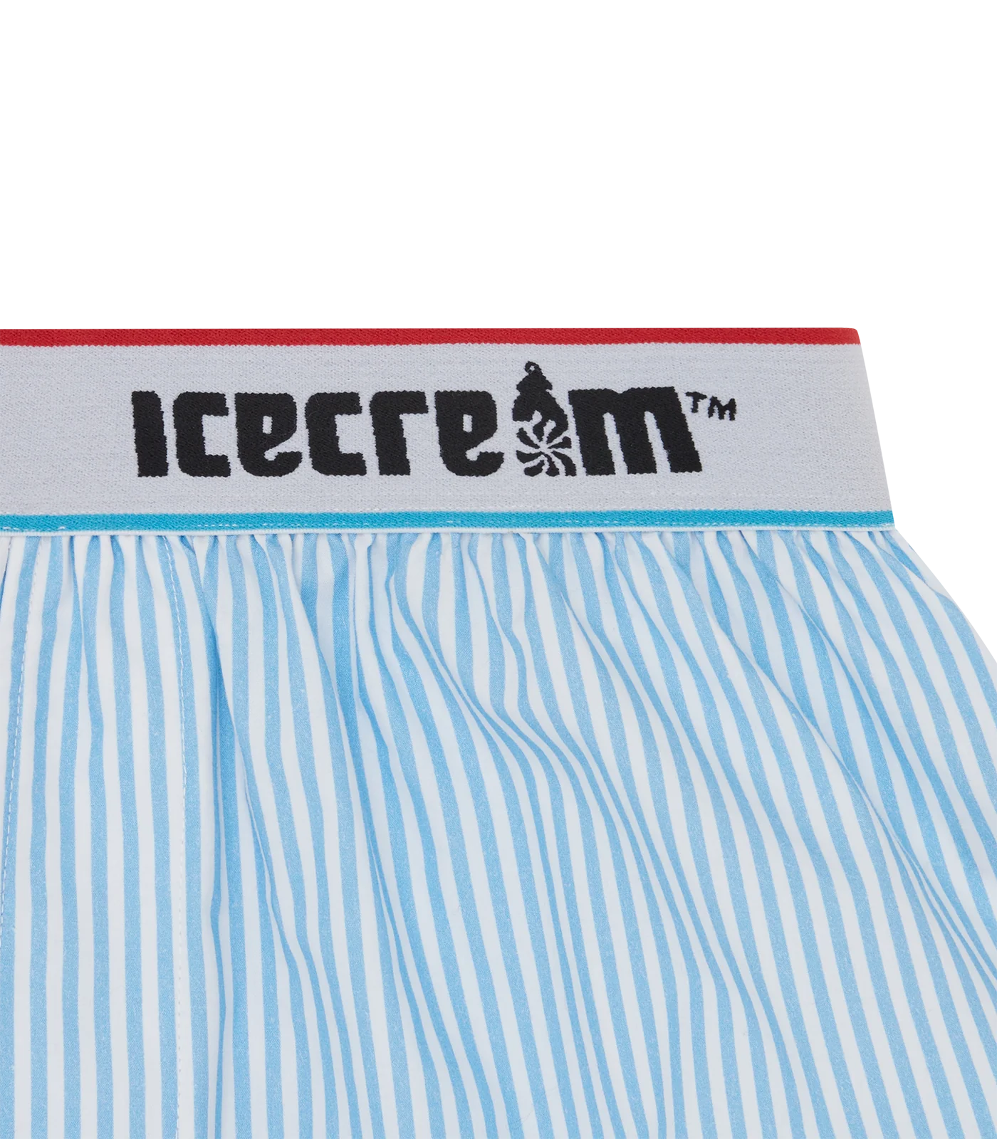 SOFT SERVE BOXER SHORT - BLUE STRIPE - Image 4