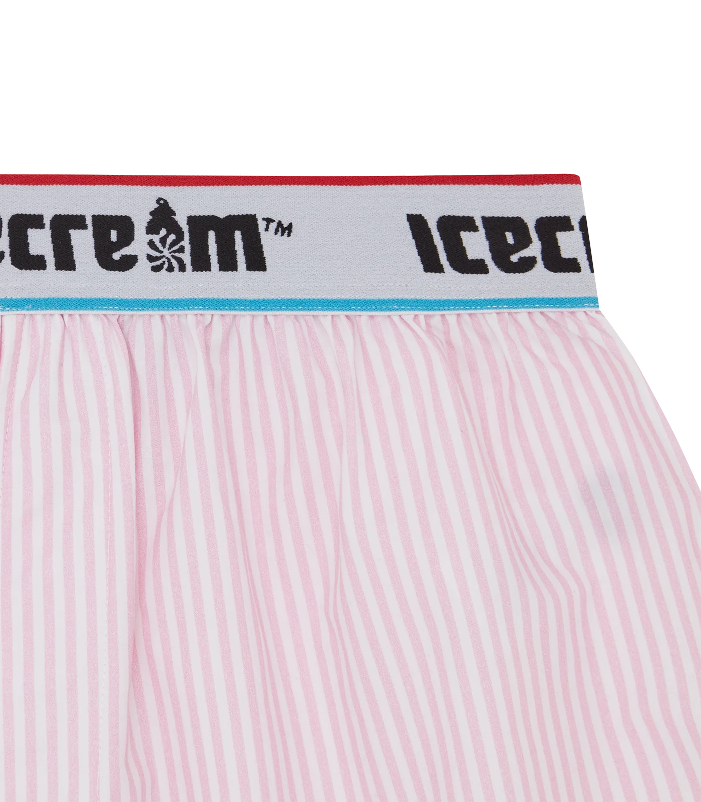 SOFT SERVE BOXER SHORT - PINK STRIPE - Image 4