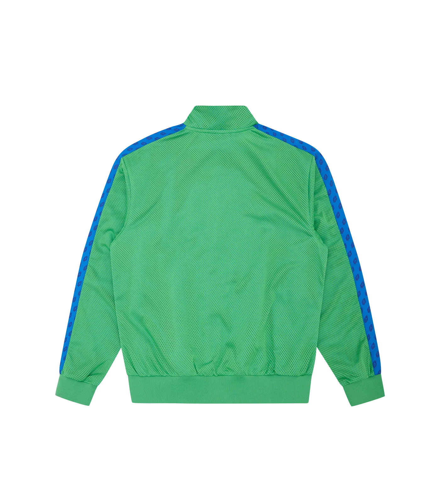 SOFT SERVE LAYERED MESH TRACK TOP - GREEN - Image 4