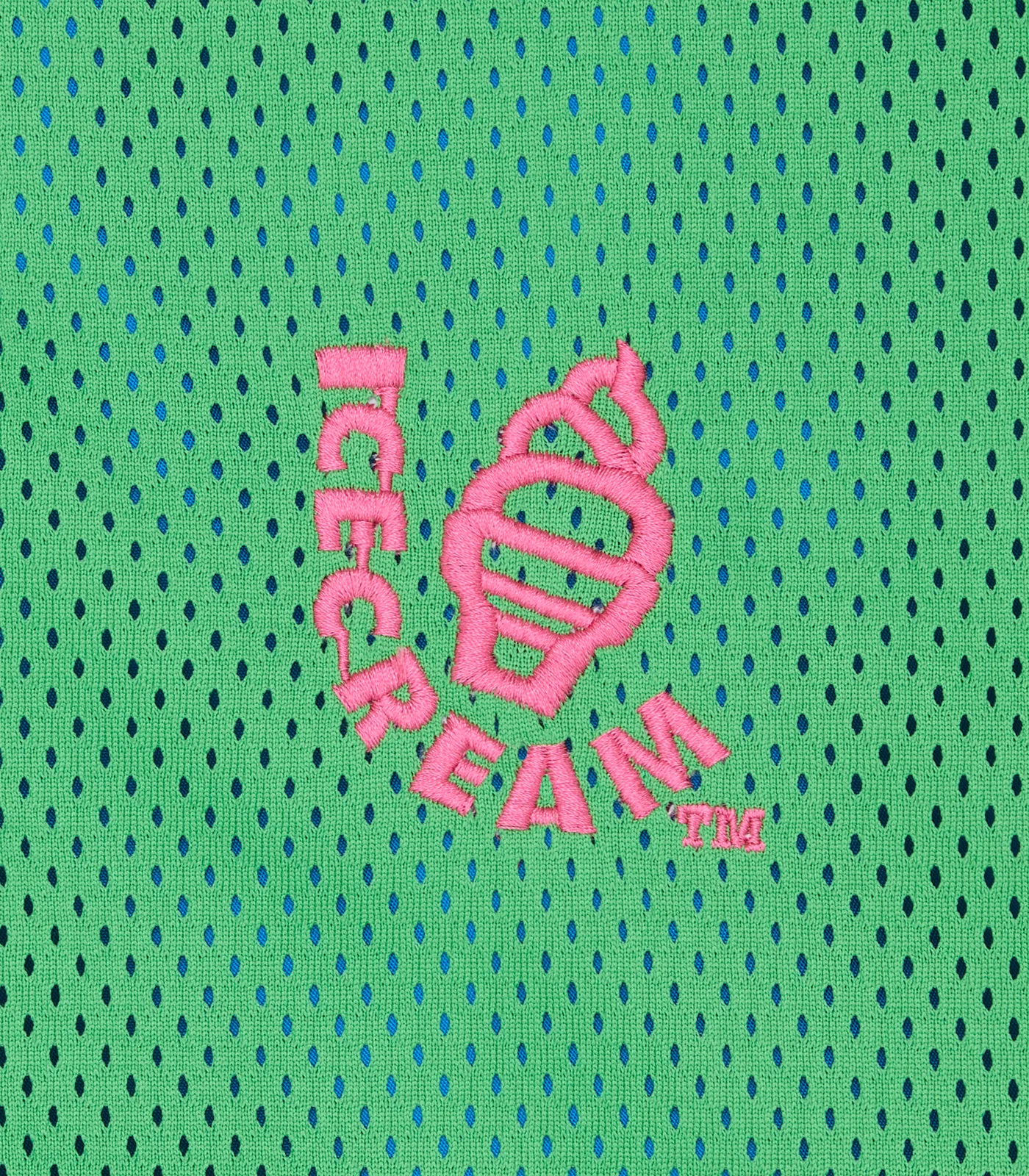 SOFT SERVE LAYERED MESH TRACK TOP - GREEN - Image 5