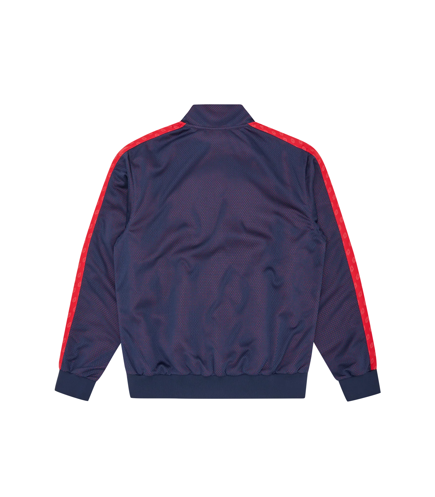 SOFT SERVE LAYERED MESH TRACK TOP - NAVY - Image 3