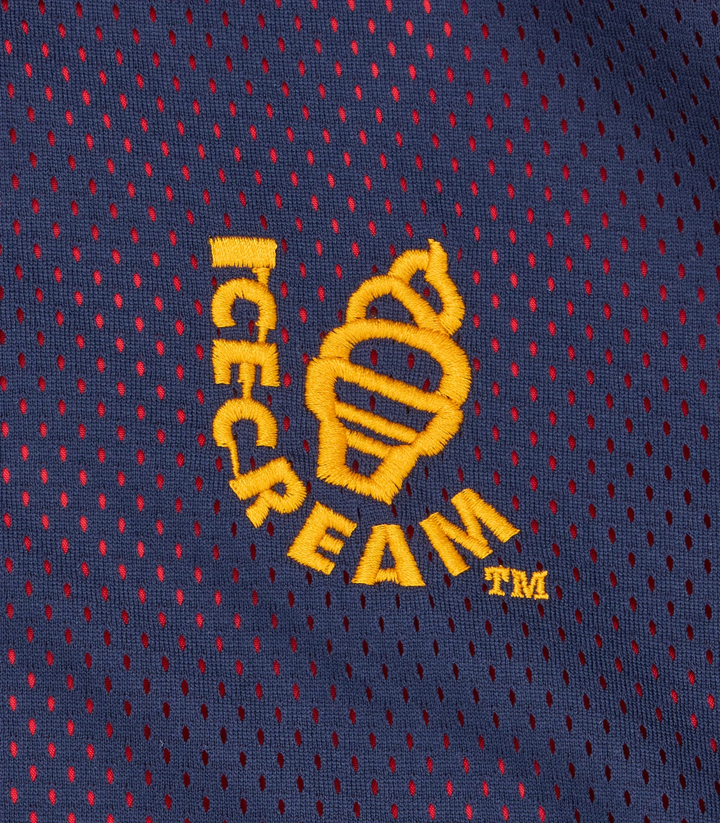 SOFT SERVE LAYERED MESH TRACK TOP - NAVY - Image 4