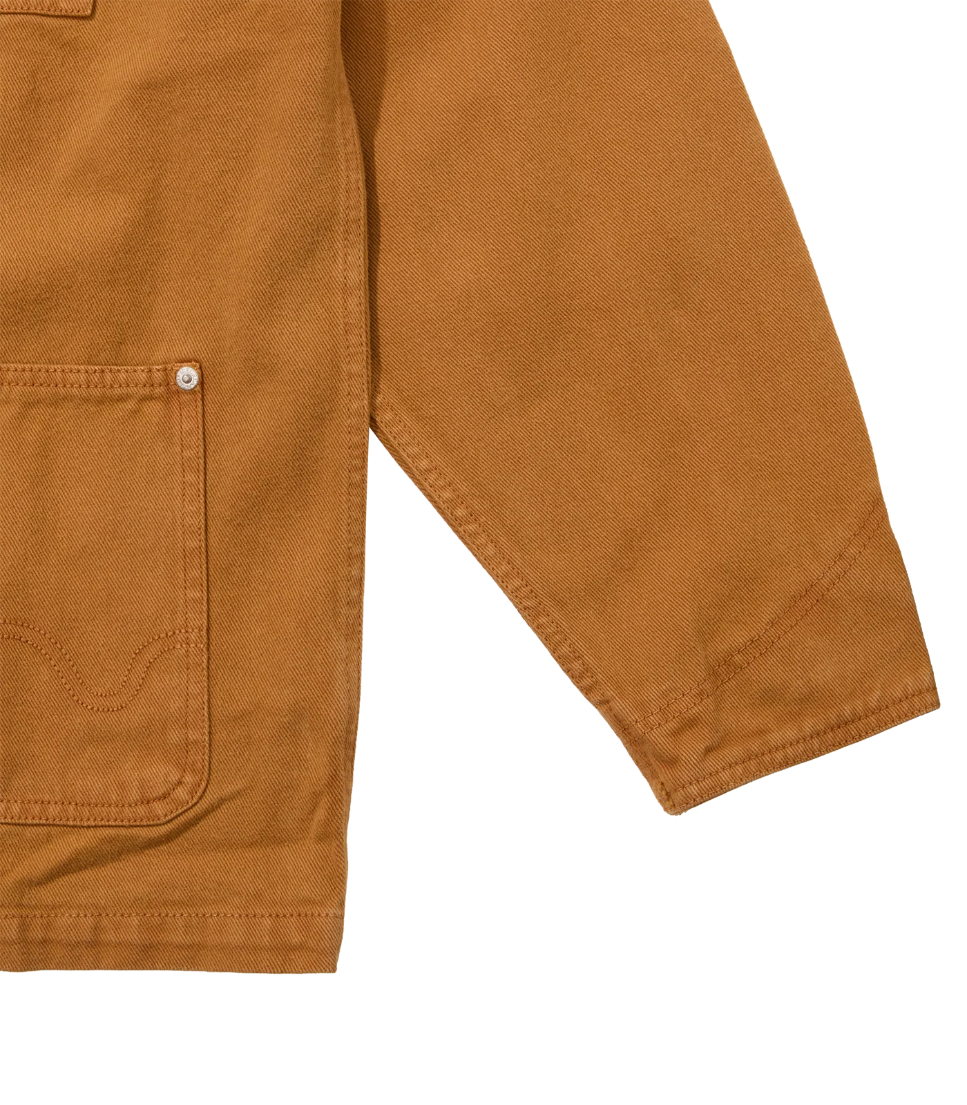 SOFT SERVE LOGO CHORE JACKET - BROWN - Image 4