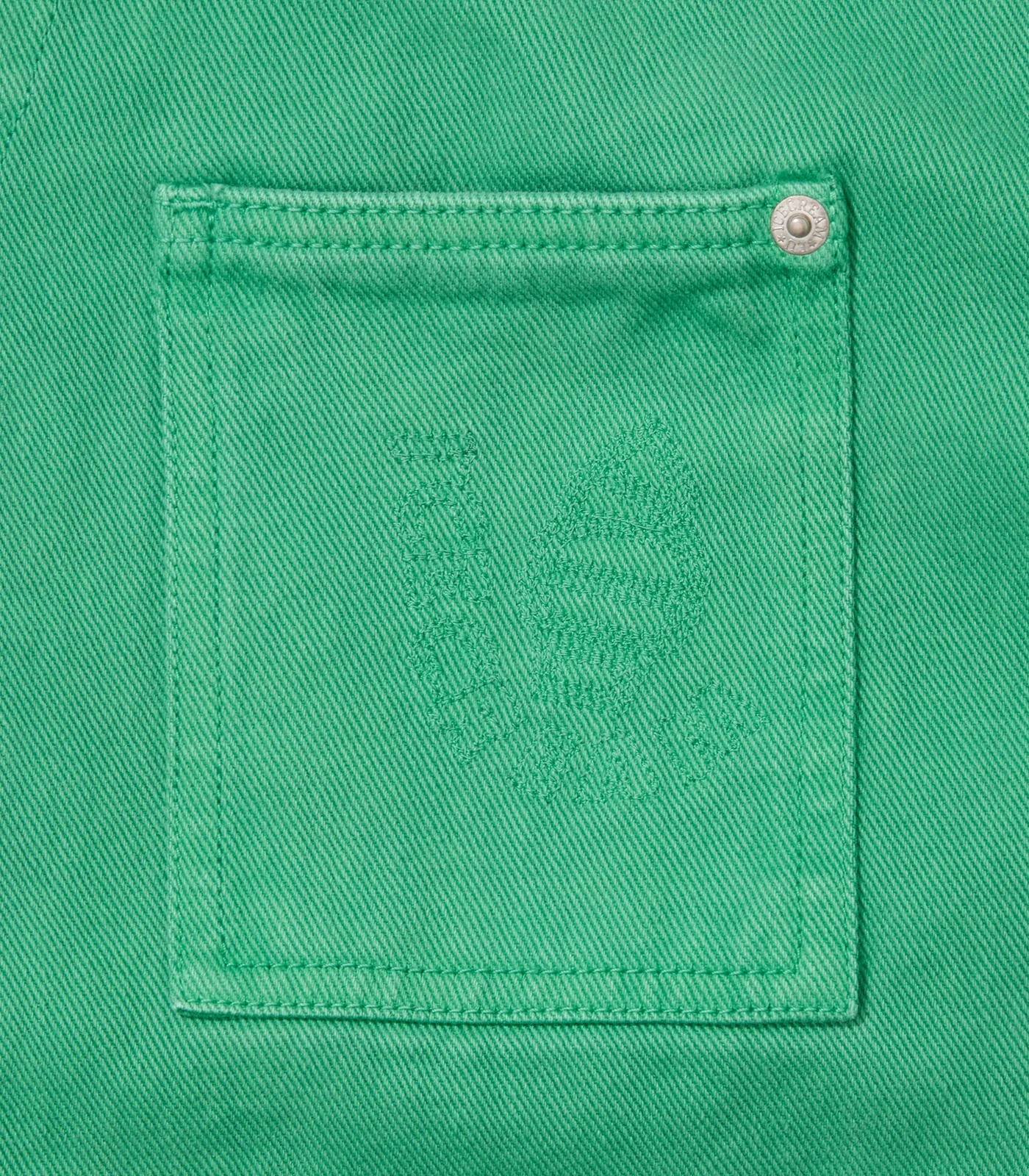 SOFT SERVE LOGO CHORE JACKET - GREEN - Image 3