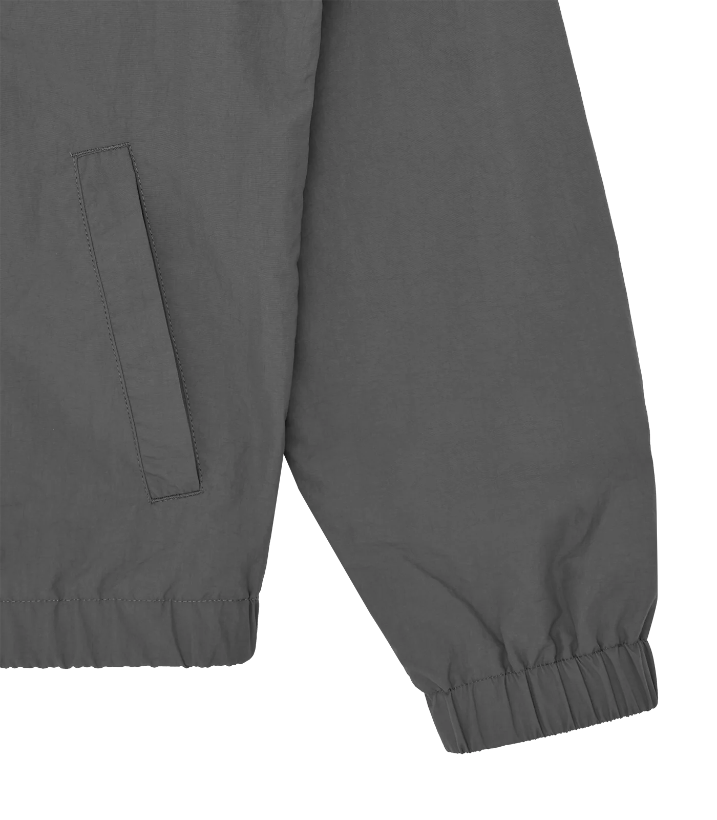 SOFT SERVE NYLON TRACK TOP - GREY/PINK - Image 5