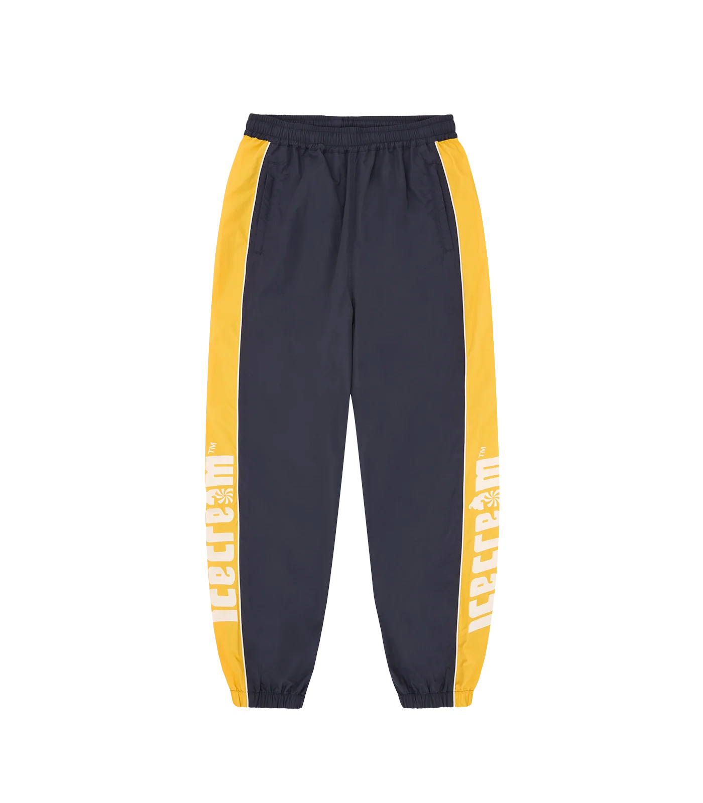 SOFT SERVE PANELLED TRACK PANTS - NAVY