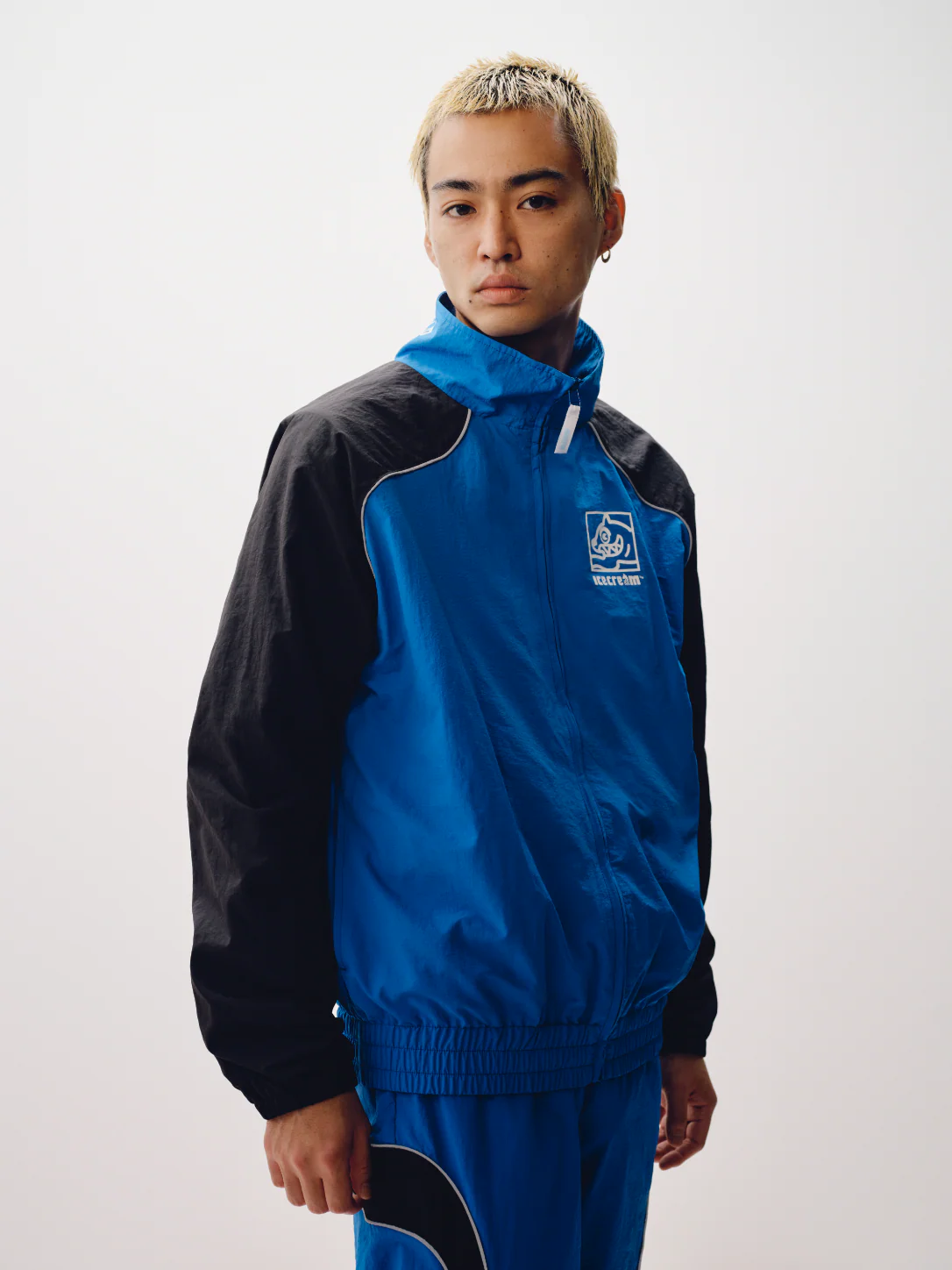 SOFT SERVE TRACK JACKET - BLUE - Image 3