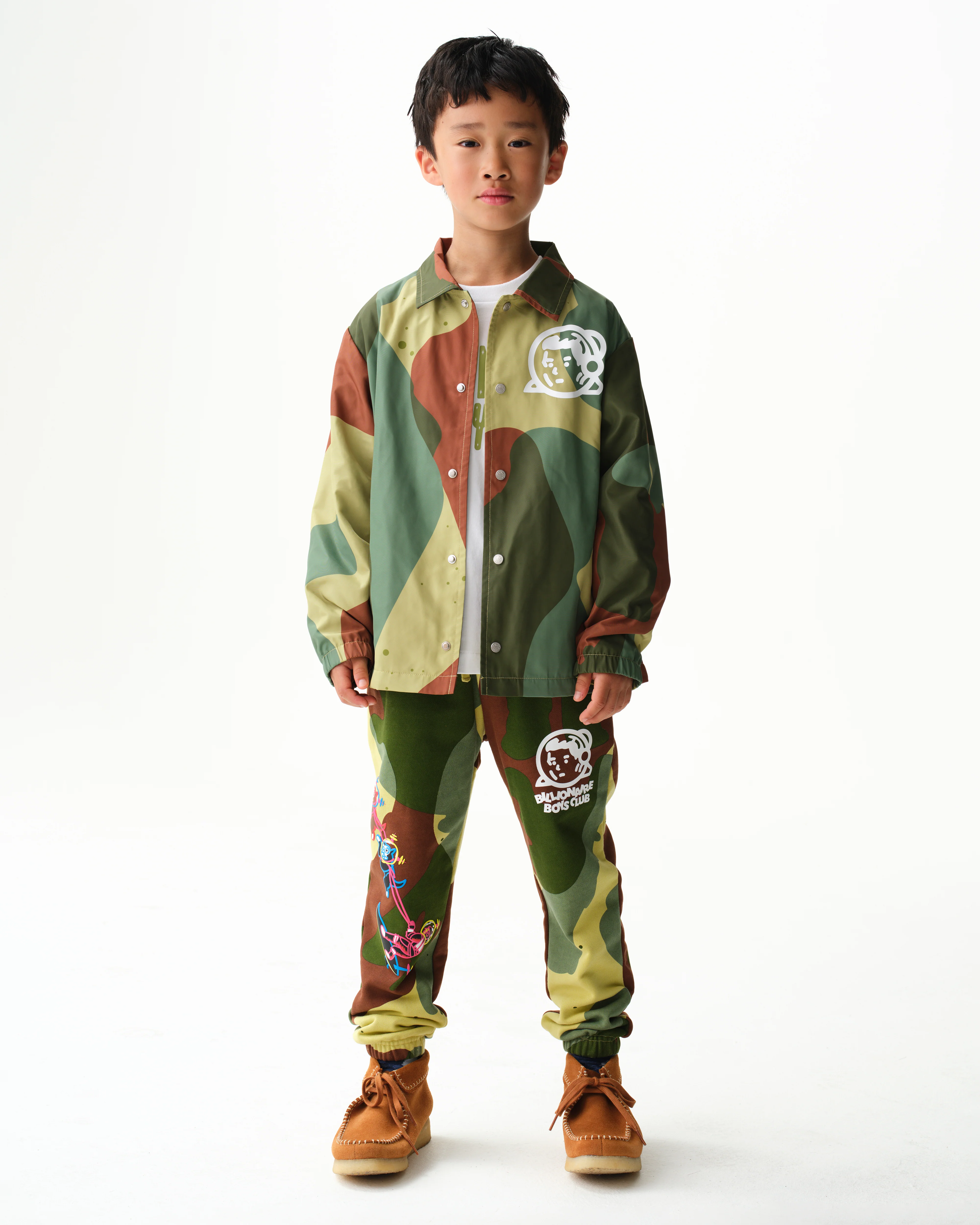 KIDS SPACE CAMO COACH JACKET - CAMO - Image 3