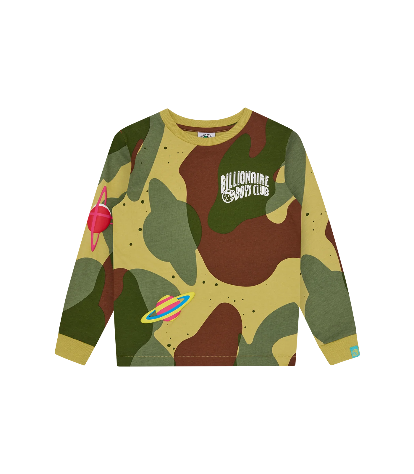 KIDS SPACE CAMO L/S T-SHIRT - CAMO