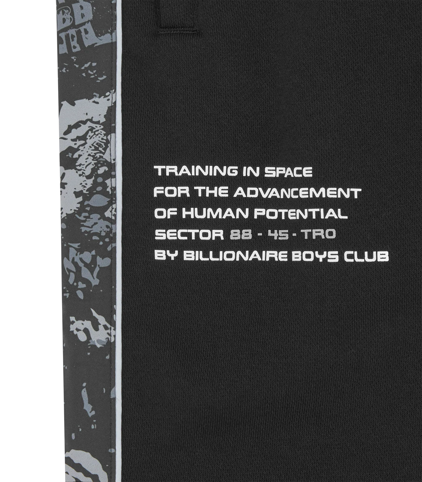 SPACE TRAINING STRAIGHT LEG SWEATPANTS - BLACK - Image 5
