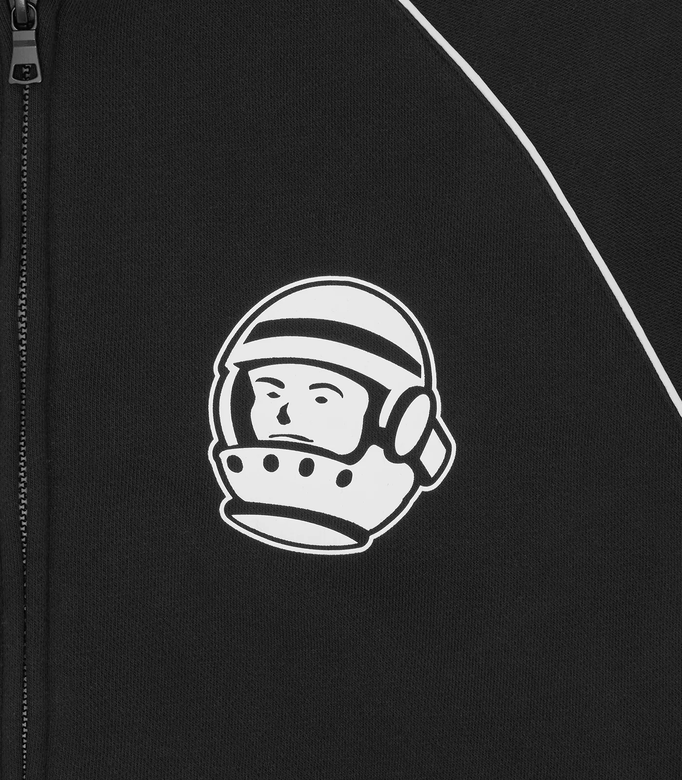 SPACE TRAINING ZIP-THROUGH HOOD - BLACK - Image 5