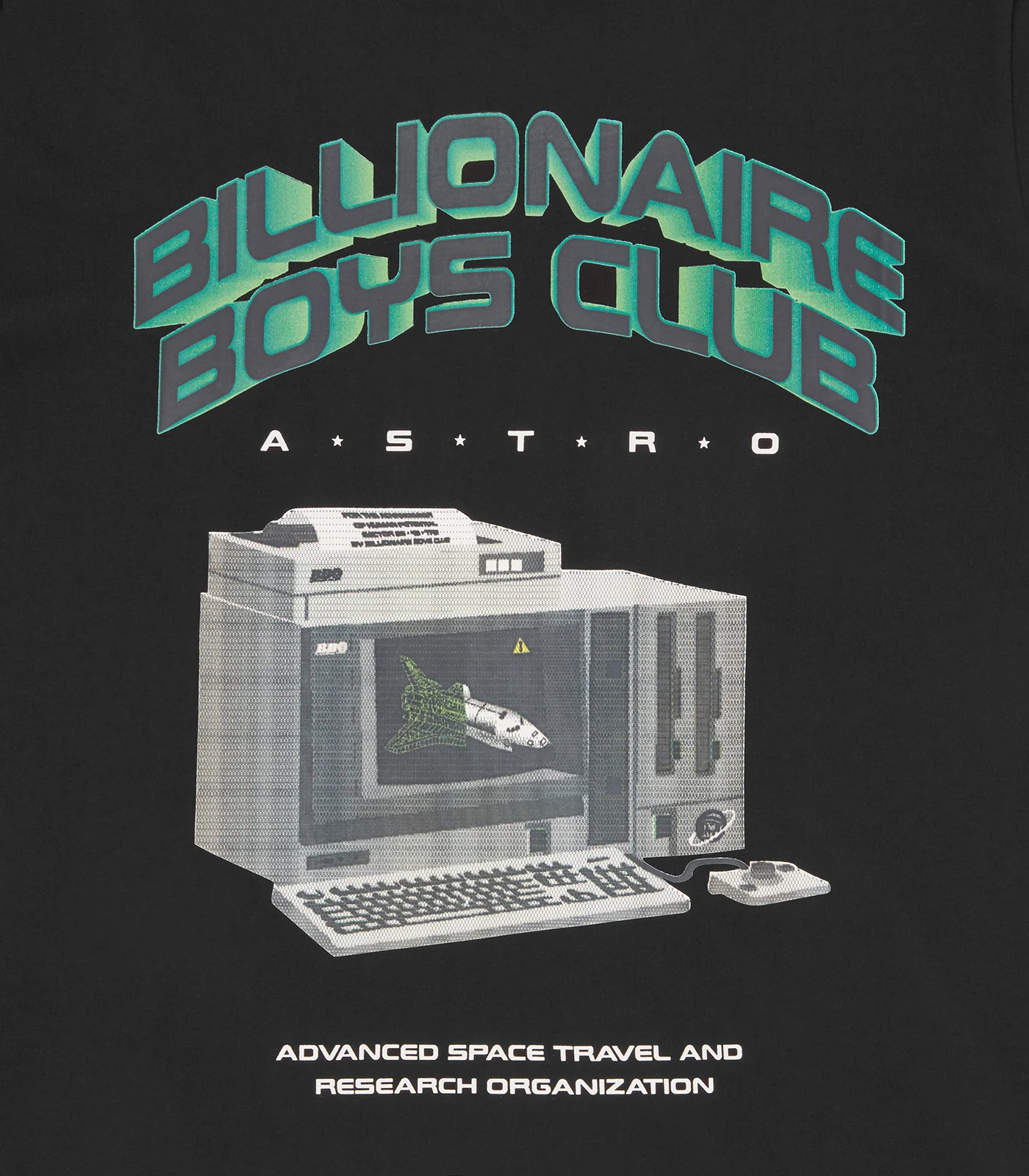 SPACE TRAVEL T-SHIRT - BLACK - Image 3