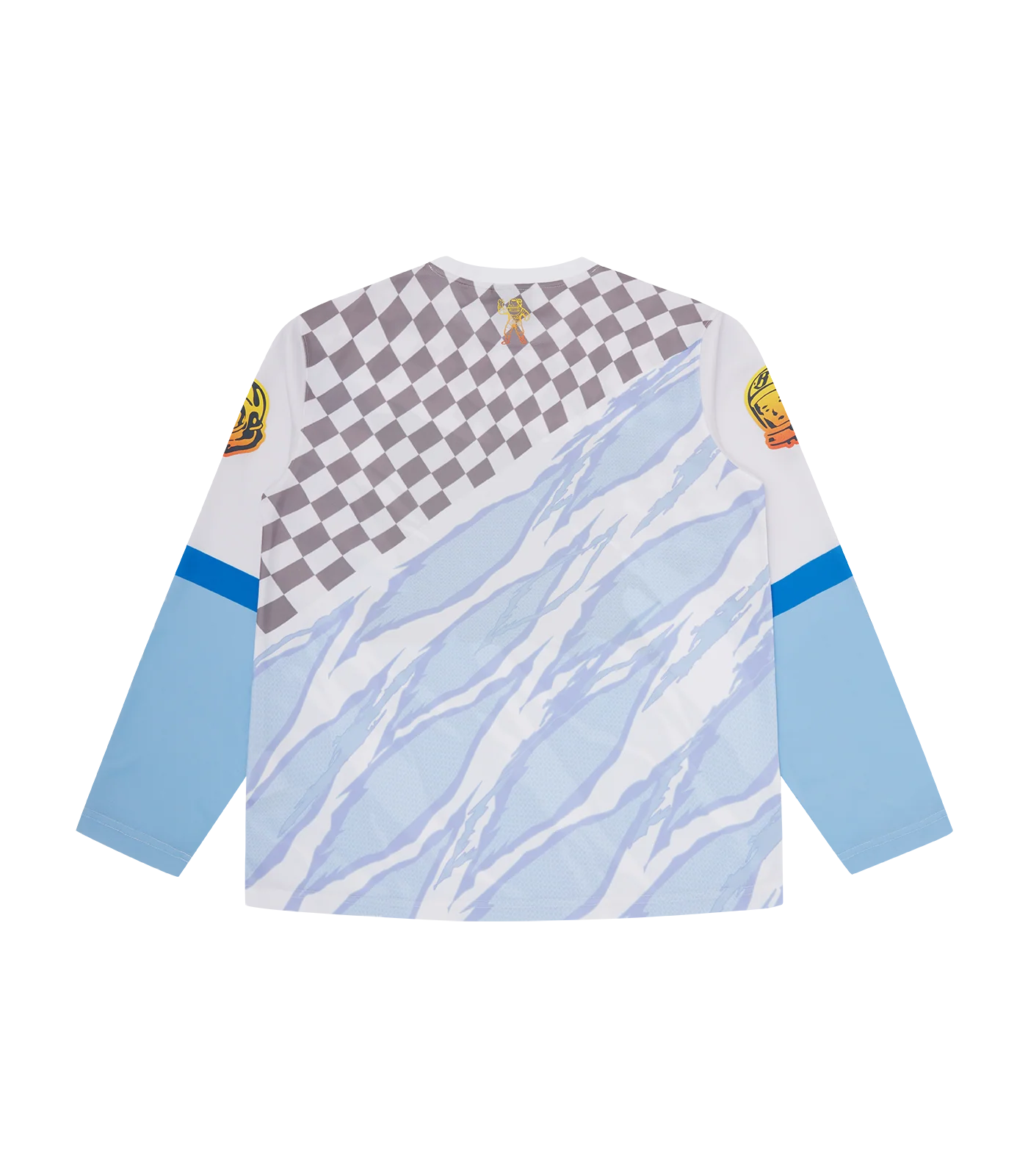 SPEED RIPPER L/S SPORT TOP  - WHITE/BLUE - Image 4