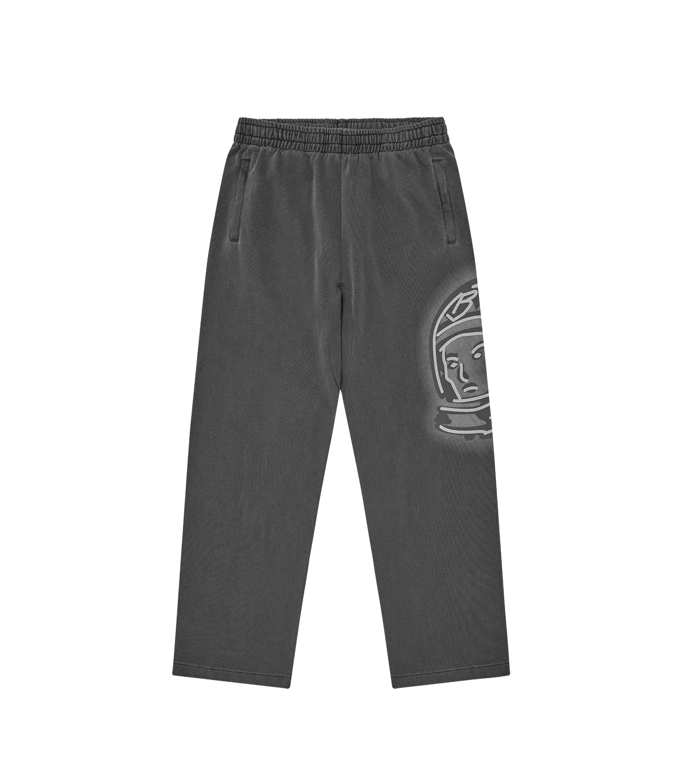 SPRAY ASTRO WIDE LEG SWEATPANTS - GREY