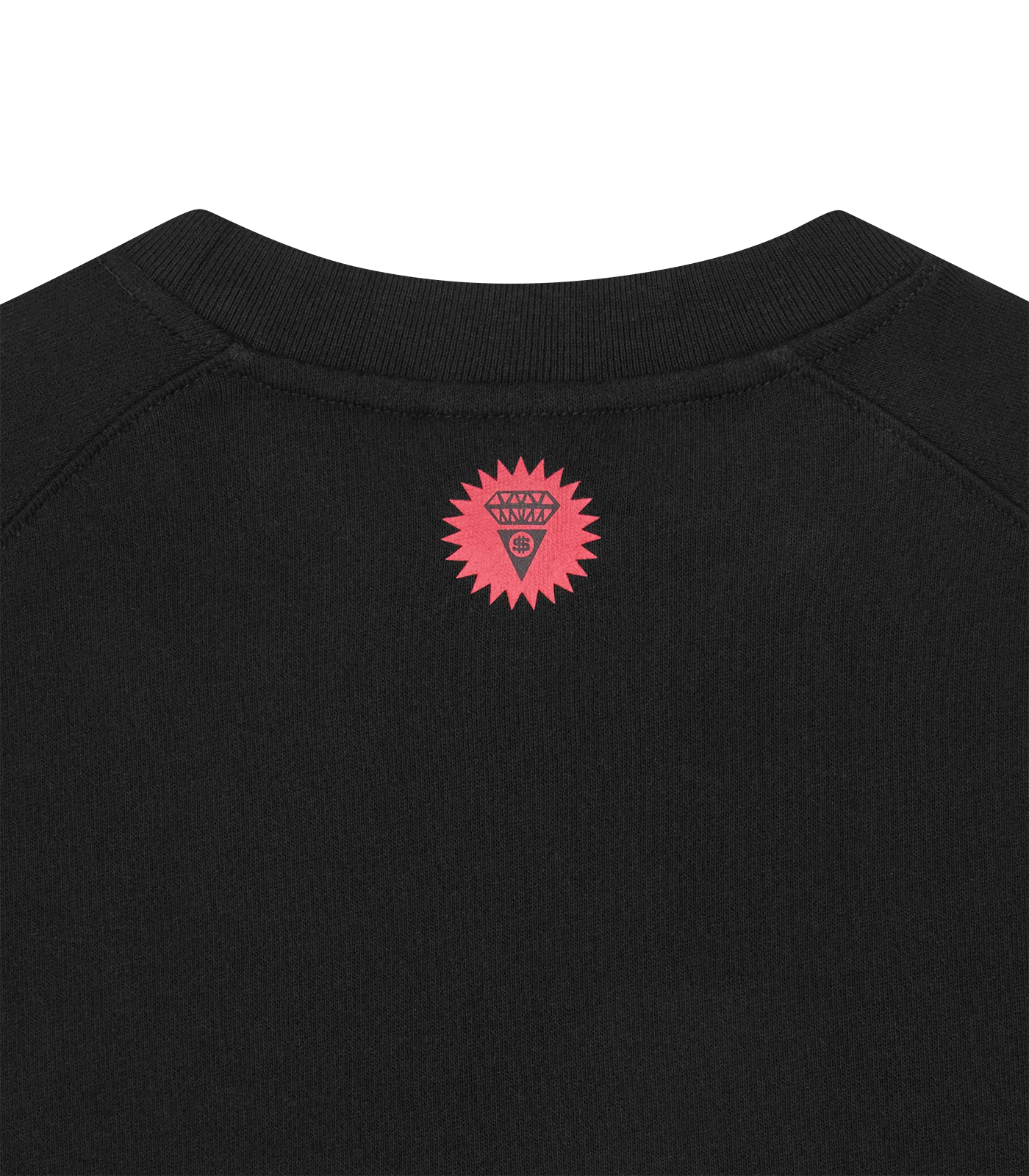 SPRAY PAINT RUNNING DOG CREWNECK - BLACK - Image 5