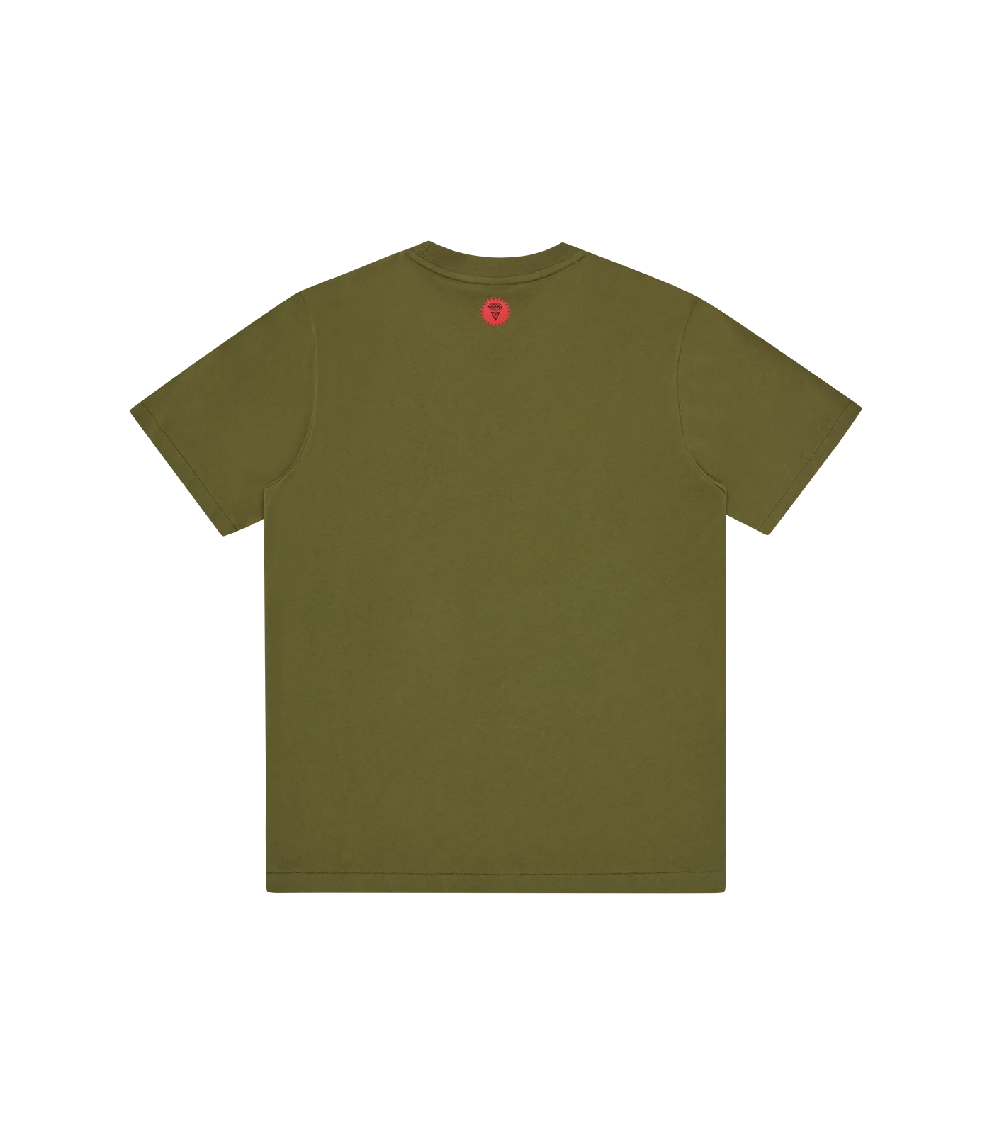 SPRAY PAINT RUNNING DOG T-SHIRT - GREEN - Image 2