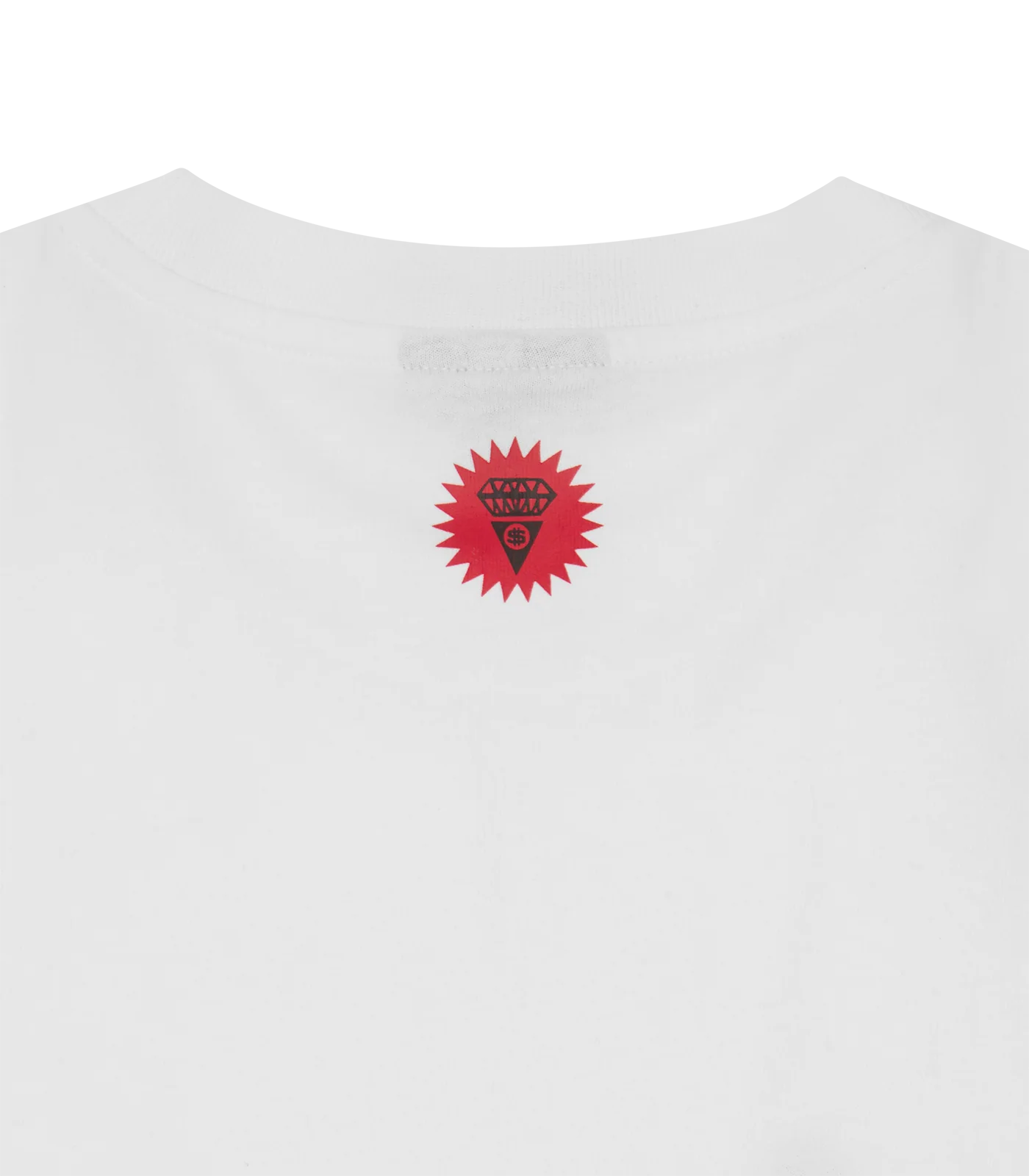 SPRAY PAINT RUNNING DOG T-SHIRT - WHITE - Image 4