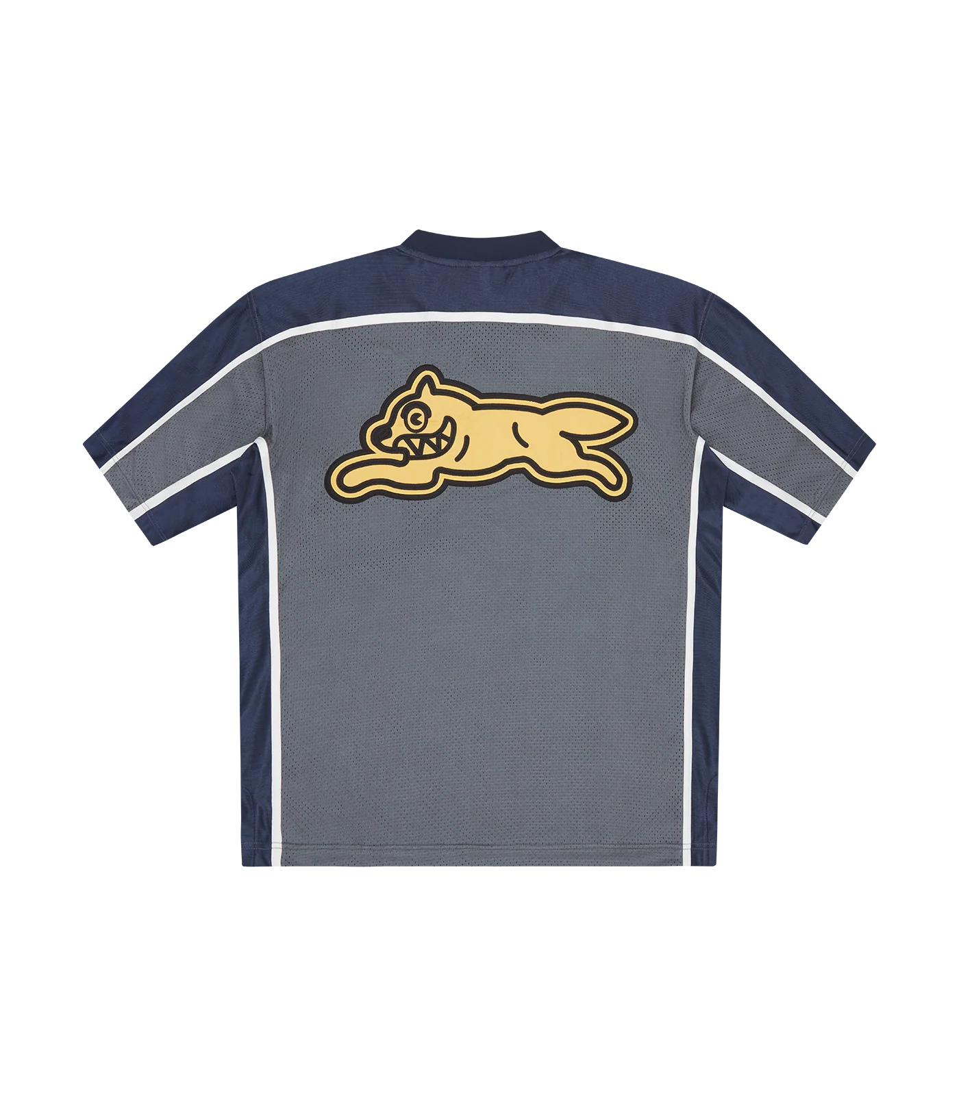STACK EM UP FOOTBALL SHIRT - GREY/NAVY - Image 2