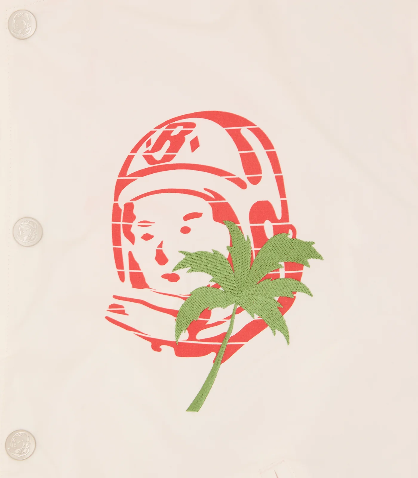 STADIUM BOMBER JACKET - WHITE/RED - Image 6