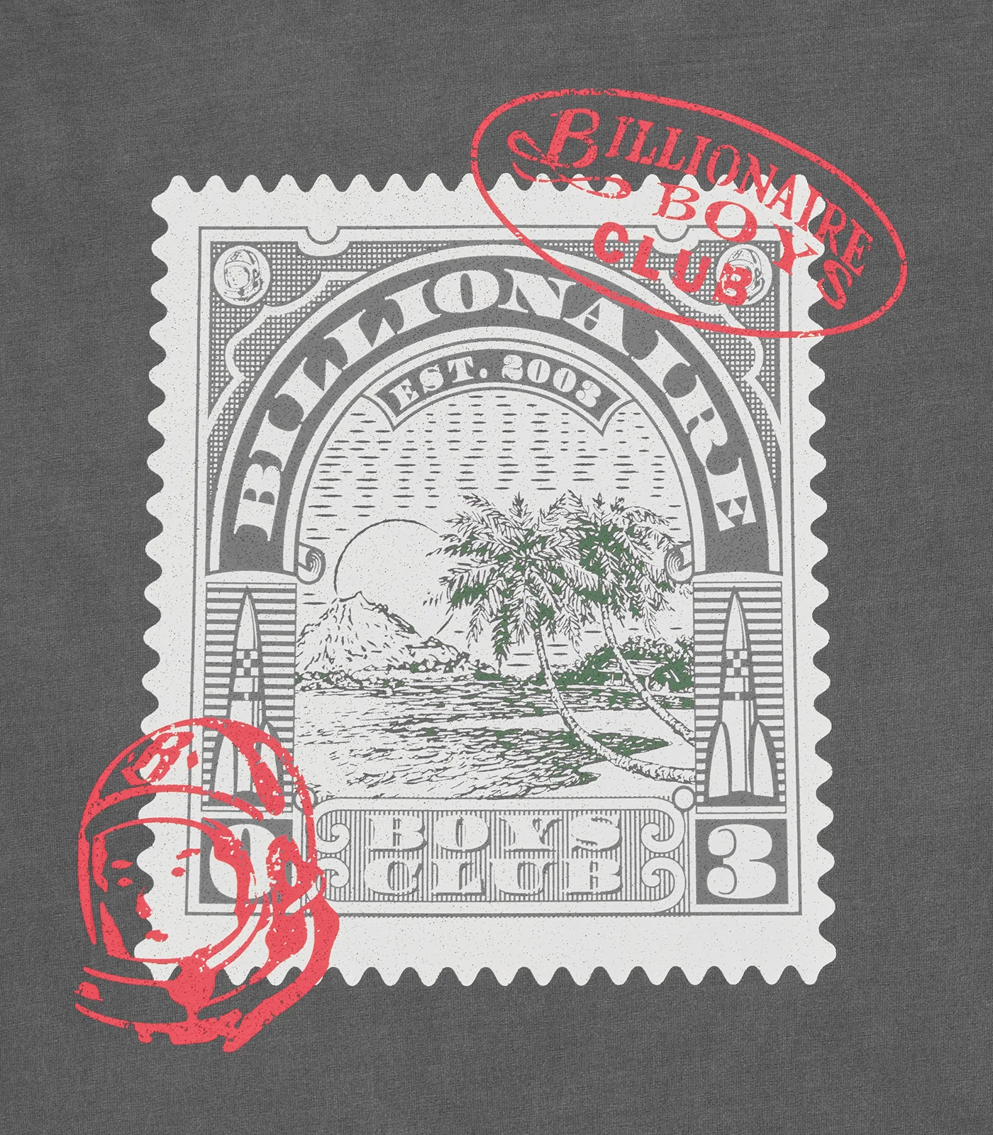 STAMP T-SHIRT - WASHED BLACK - Image 4