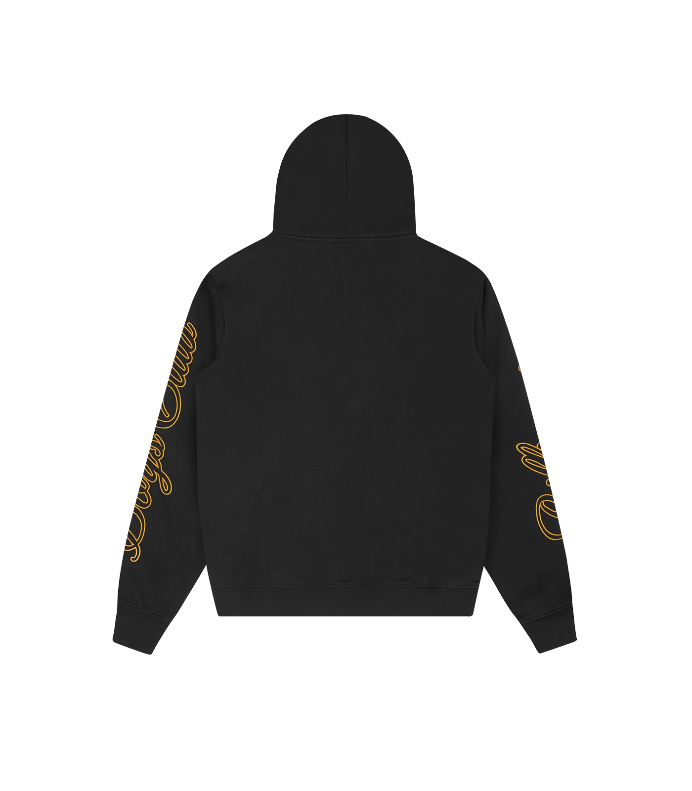 STANDING ASTRO EMBROIDERED ZIP THROUGH HOOD - BLACK - Image 2