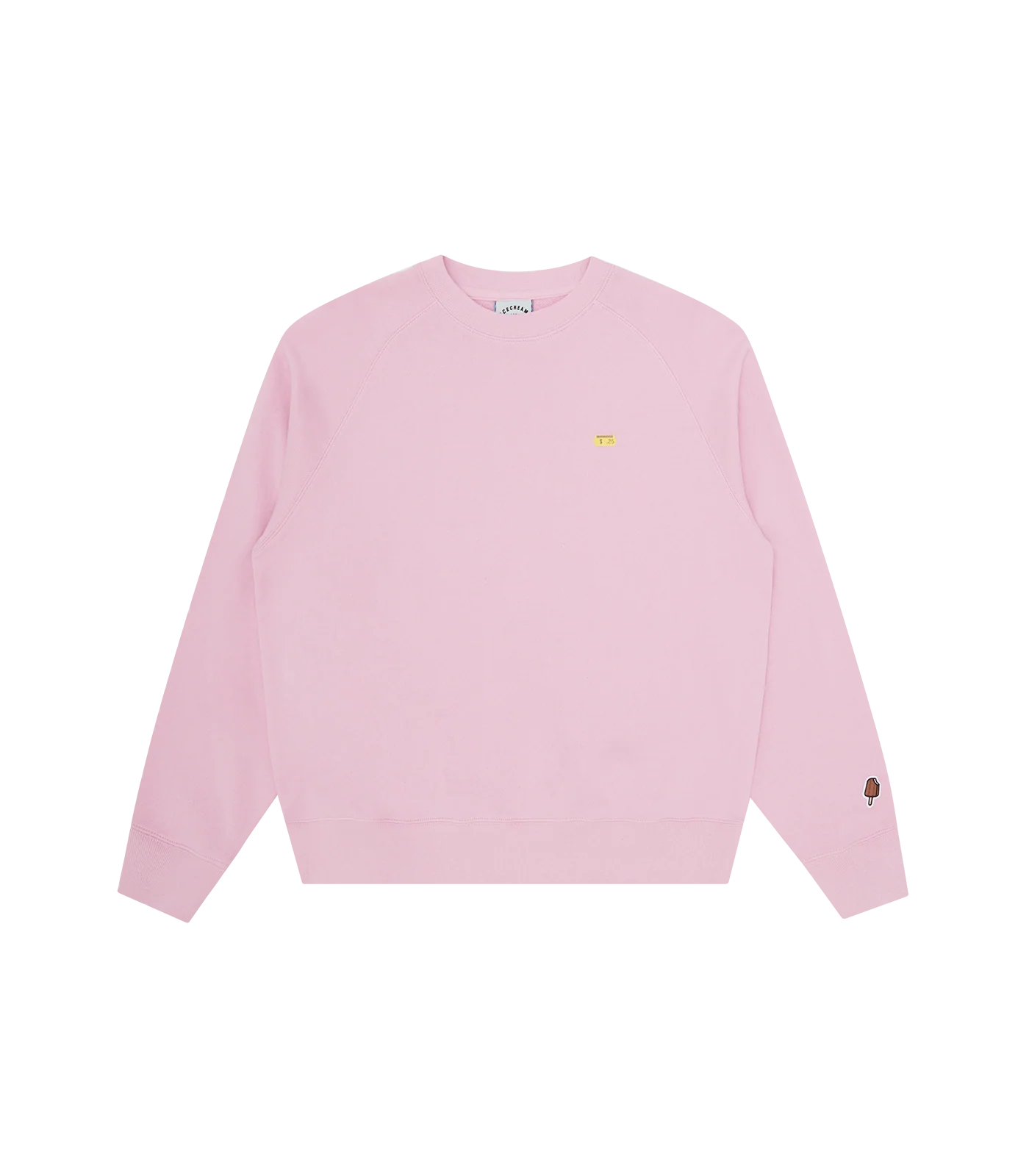 STICKER CREWNECK - PINK