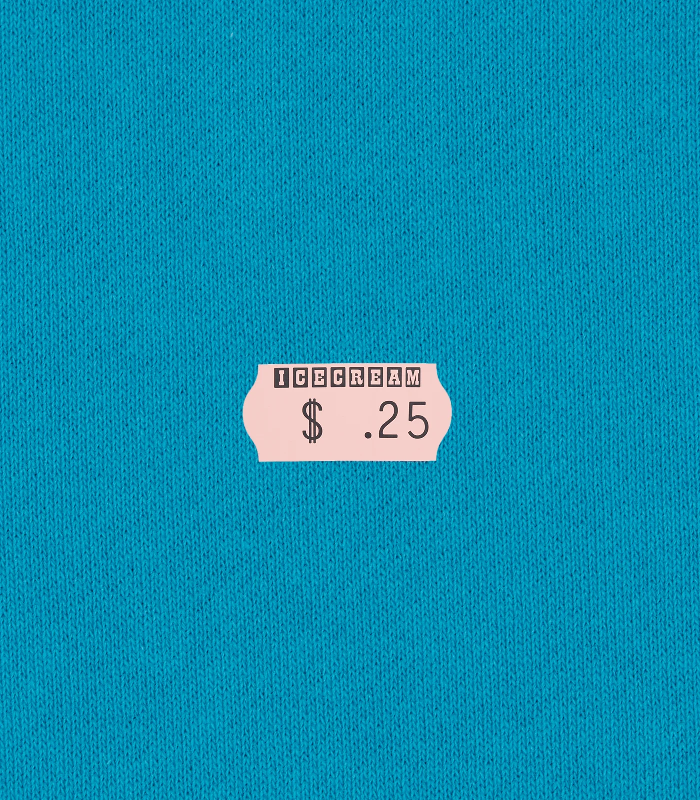 STICKER CREWNECK - TEAL - Image 3