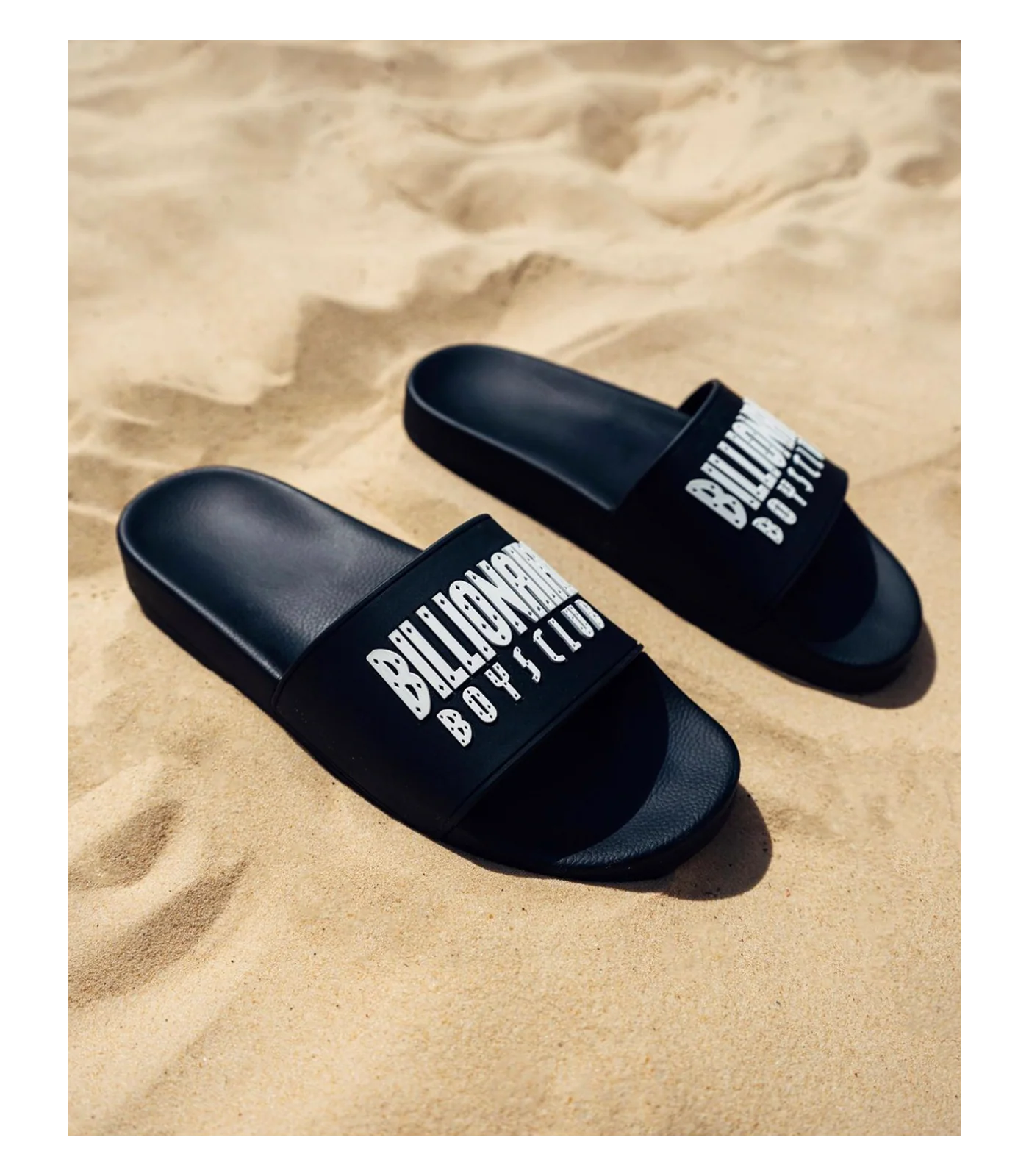 STRAIGHT LOGO SLIDES - BLACK - Image 3