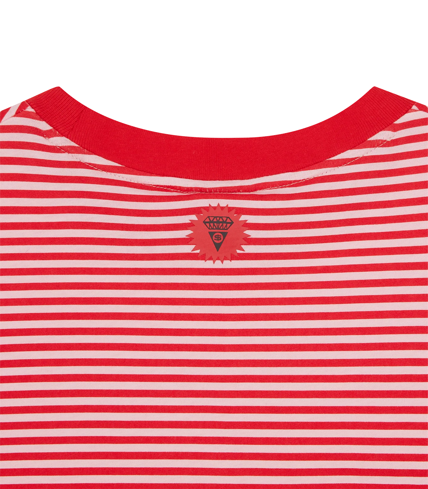 STRIPED T-SHIRT - RED/PINK - Image 5