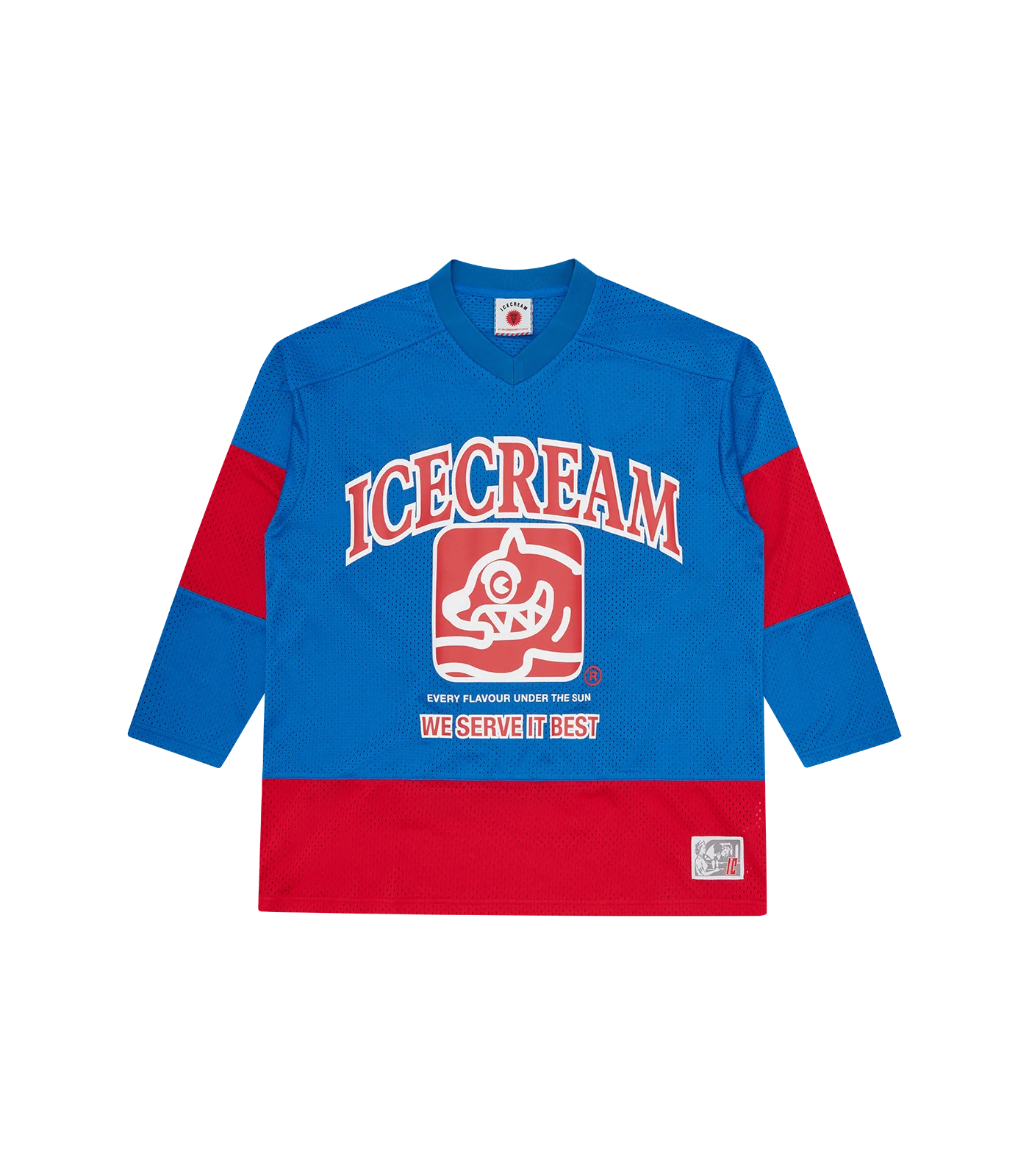 TEAM HOCKEY SHIRT - BLUE/RED