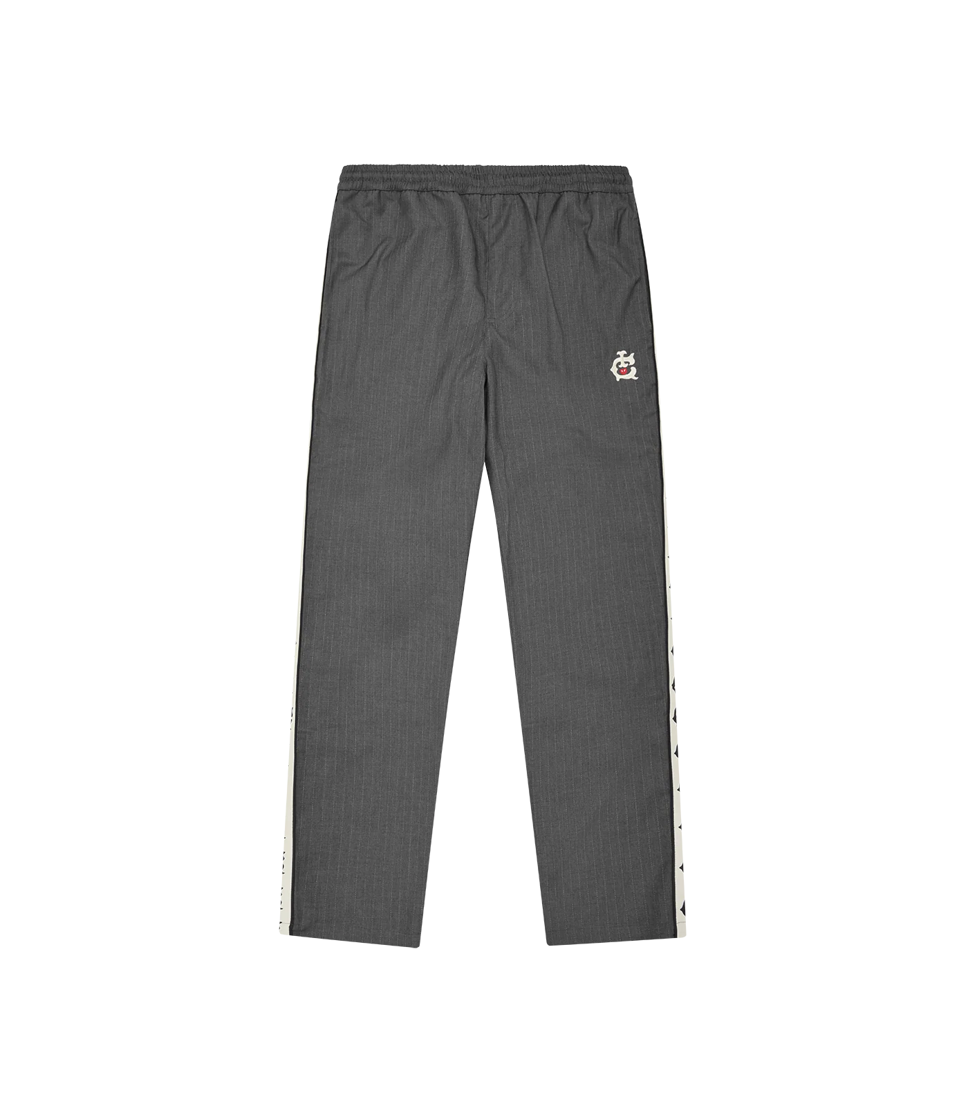TEAM IC PINSTRIPE SKATE PANTS - GREY