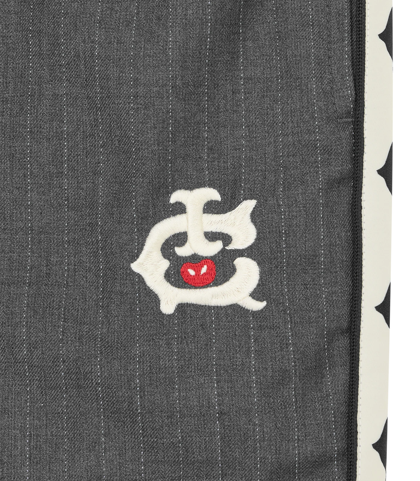 TEAM IC PINSTRIPE SKATE PANTS - GREY - Image 5