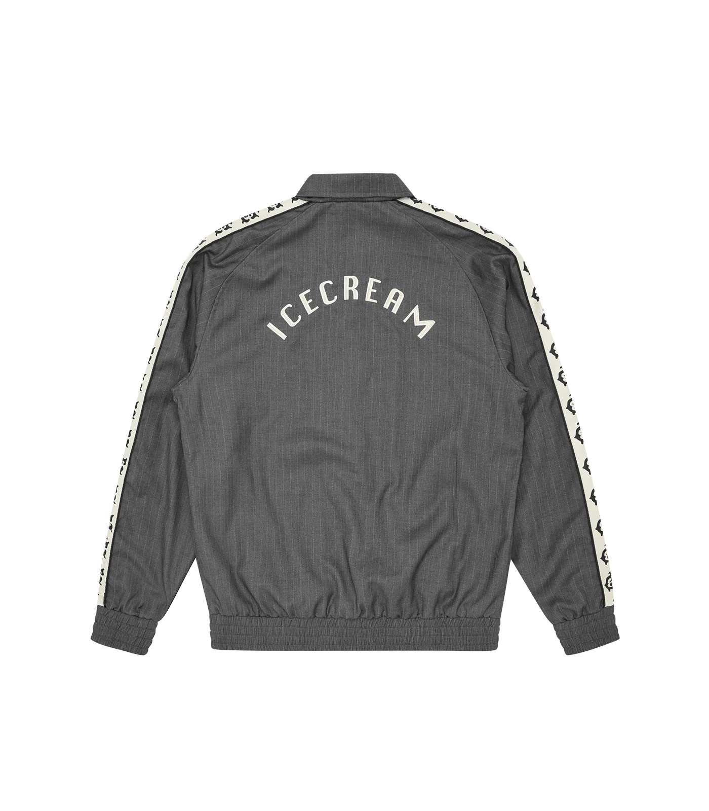 TEAM IC PINSTRIPE TRACK JACKET - GREY - Image 2