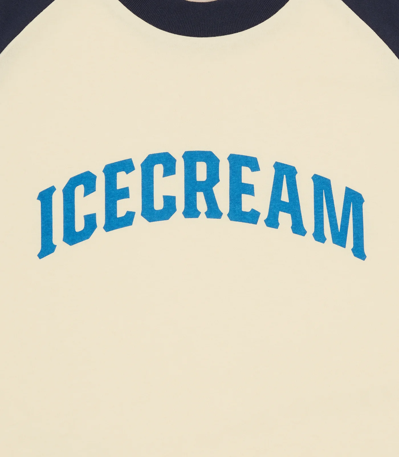 TEAM IC RAGLAN T-SHIRT - ECRU - Image 3
