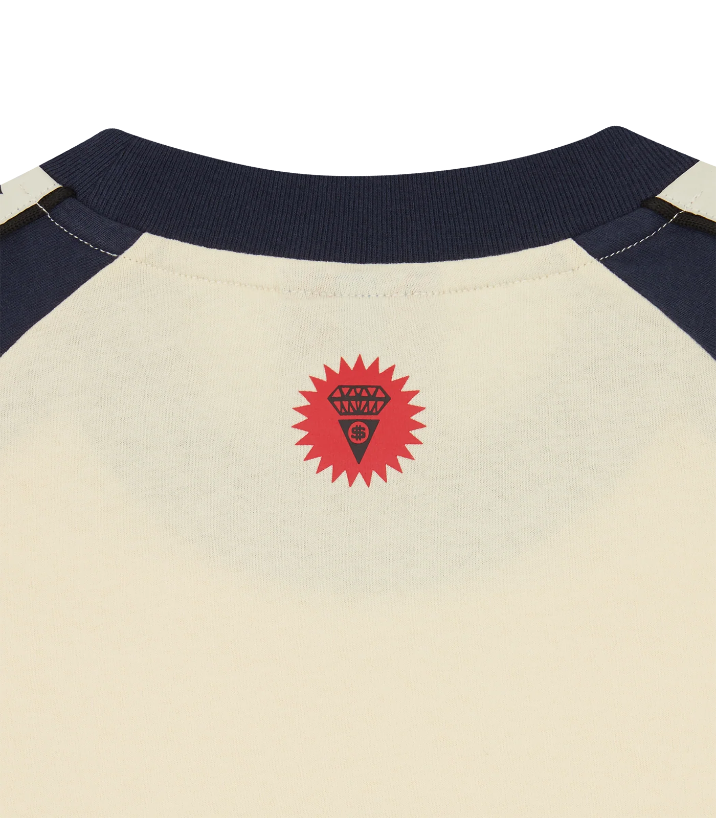 TEAM IC RAGLAN T-SHIRT - ECRU - Image 5