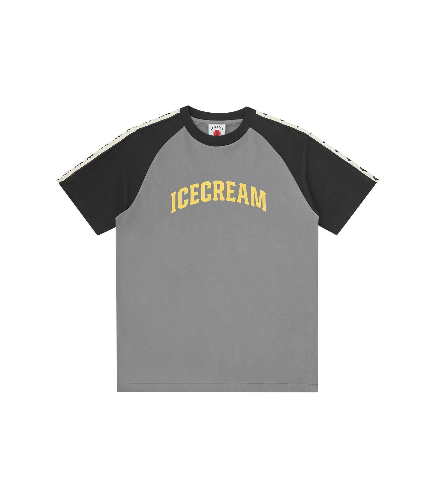 TEAM IC RAGLAN T-SHIRT - GREY