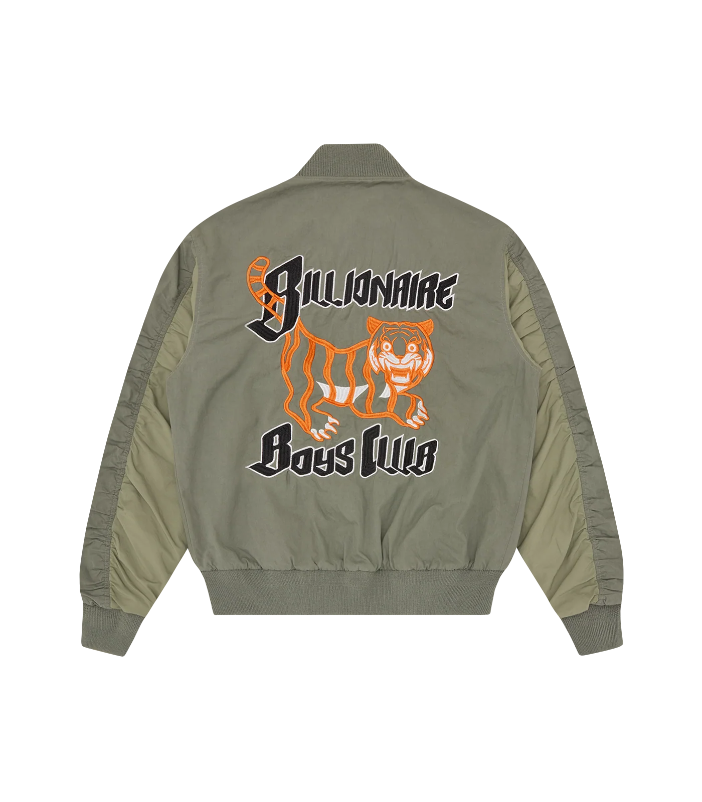 TIGER BOMBER JACKET - KHAKI - Image 4