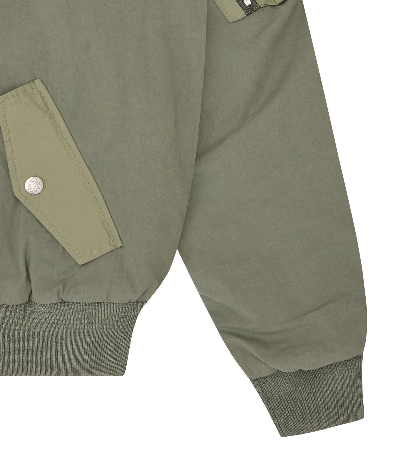 TIGER BOMBER JACKET - KHAKI - Image 6