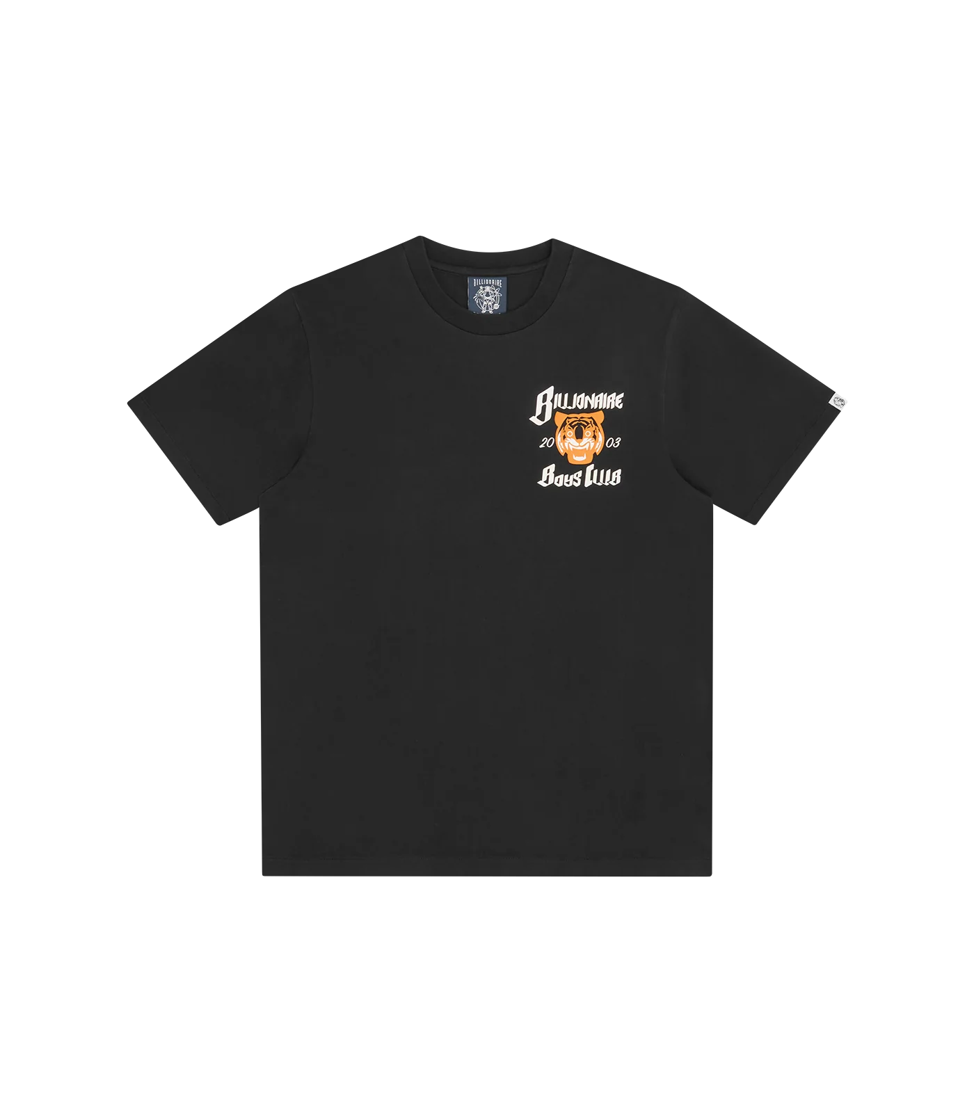 TIGER LOGO T-SHIRT - BLACK