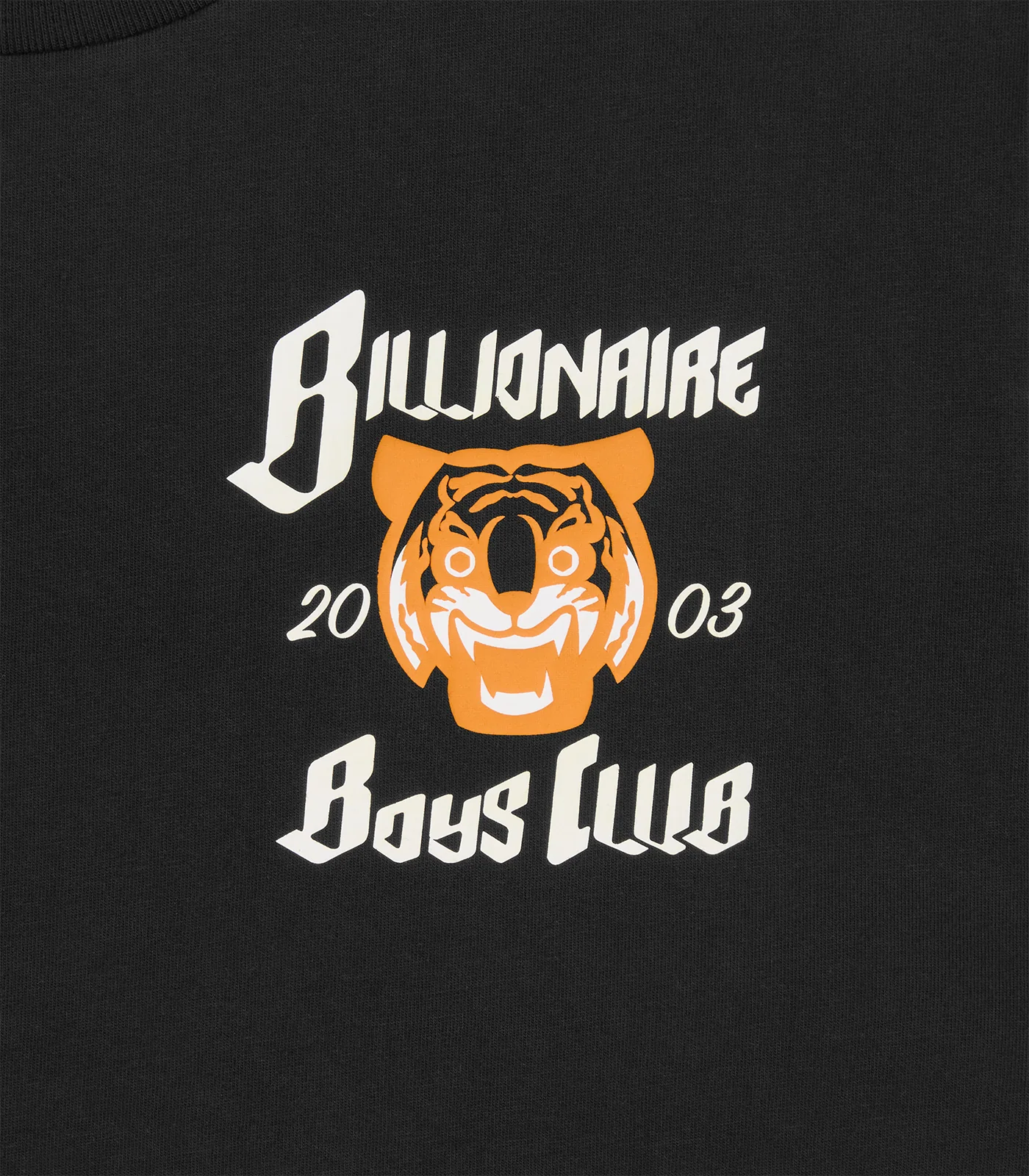 TIGER LOGO T-SHIRT - BLACK - Image 3