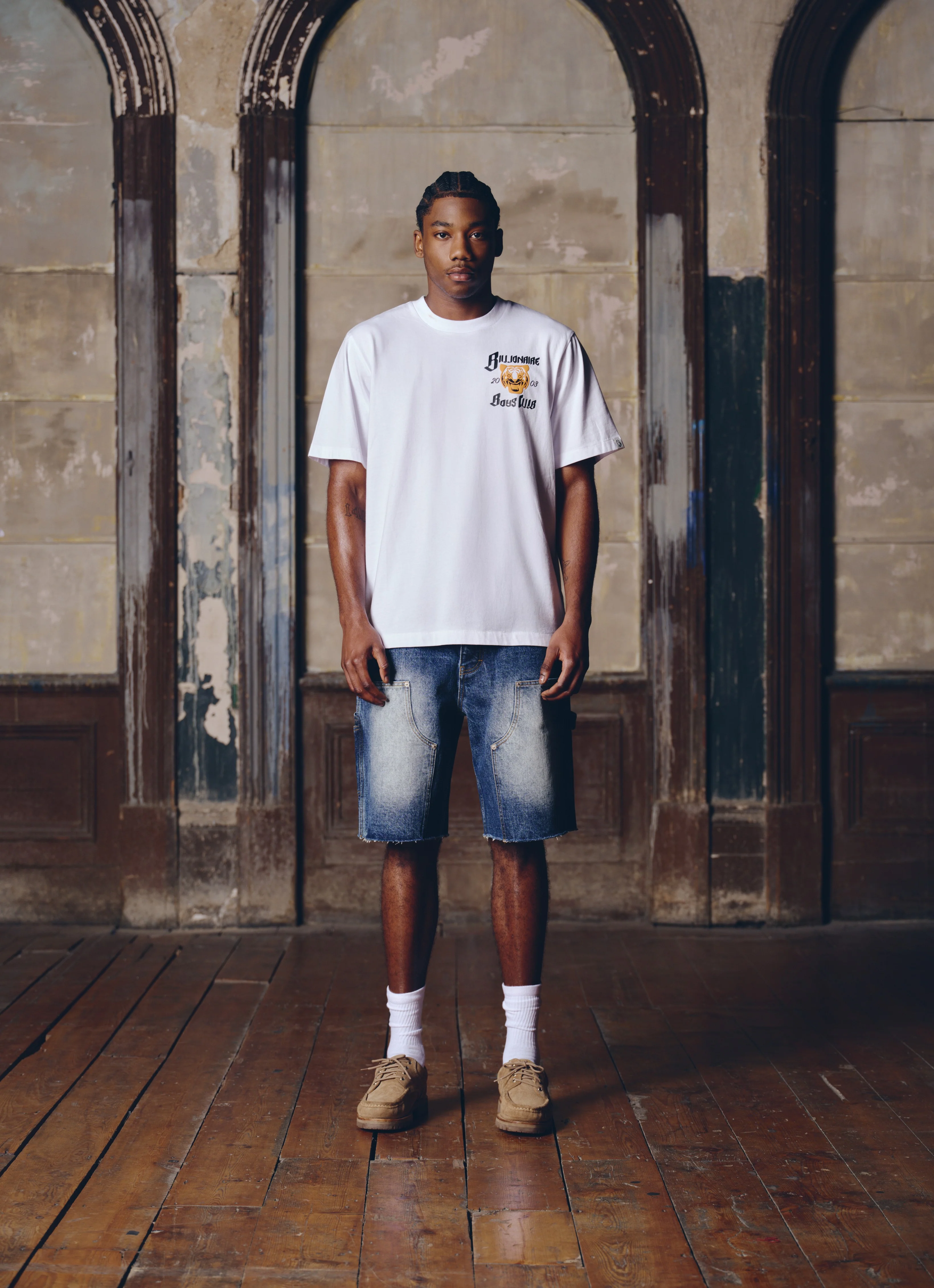 TIGER LOGO T-SHIRT - WHITE - Image 2