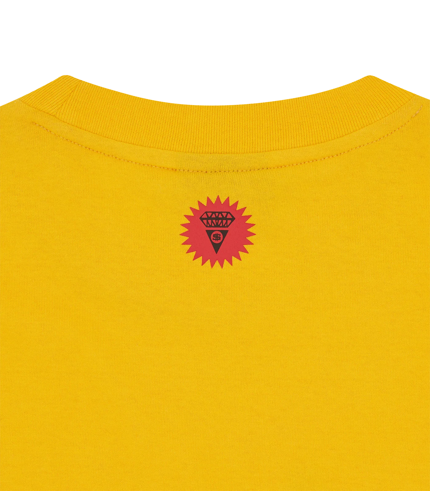 TIGER STRIPE RUNNING DOG T-SHIRT - YELLOW - Image 5