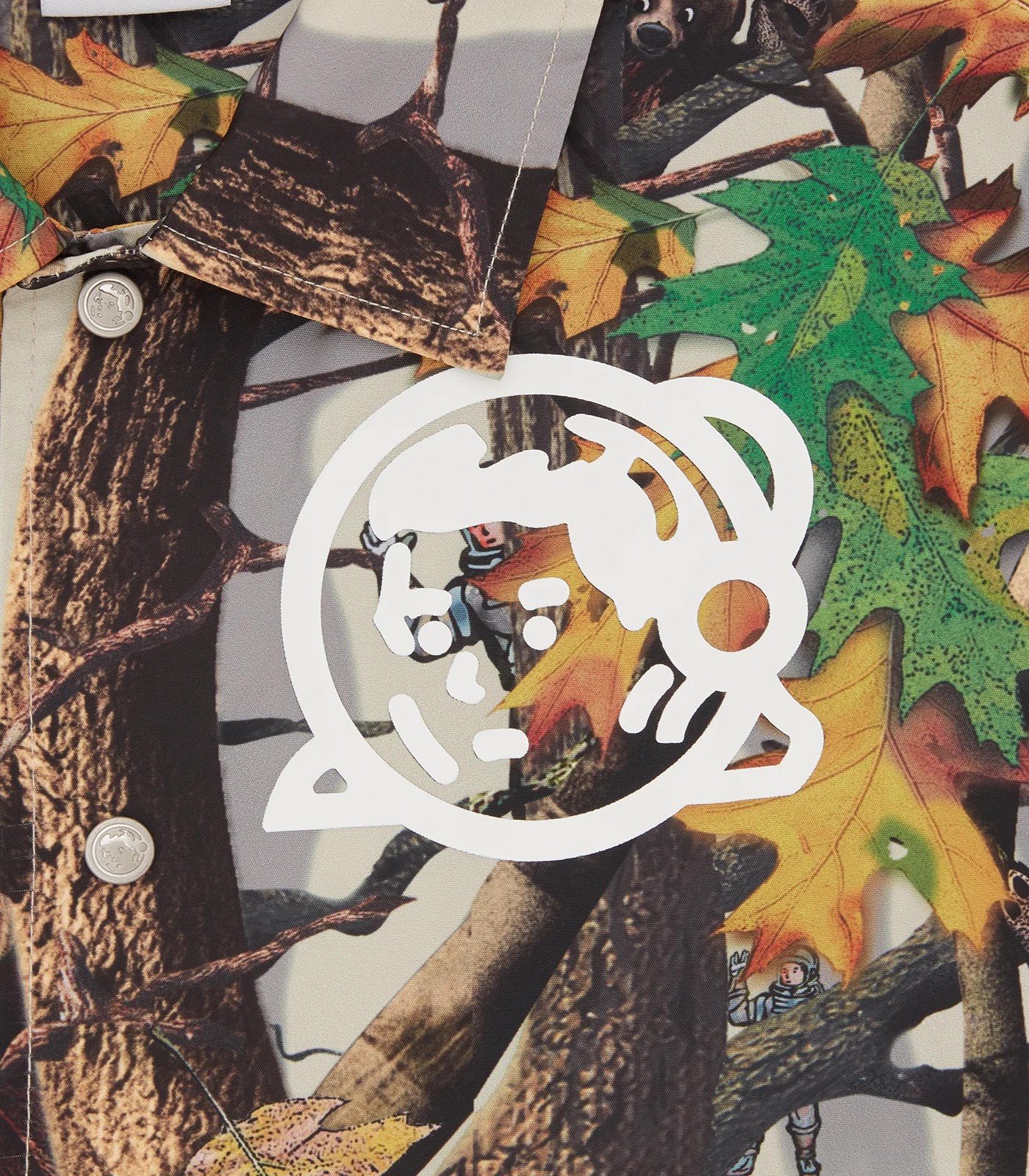 KIDS TREE CAMO ARCH LOGO ASTRO COACH JACKET - MULTI - Image 5