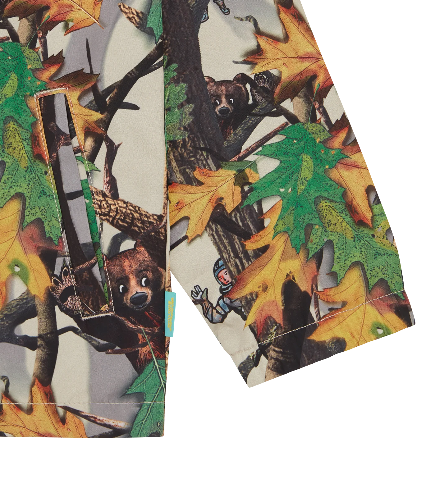 KIDS TREE CAMO ARCH LOGO ASTRO COACH JACKET - MULTI - Image 6