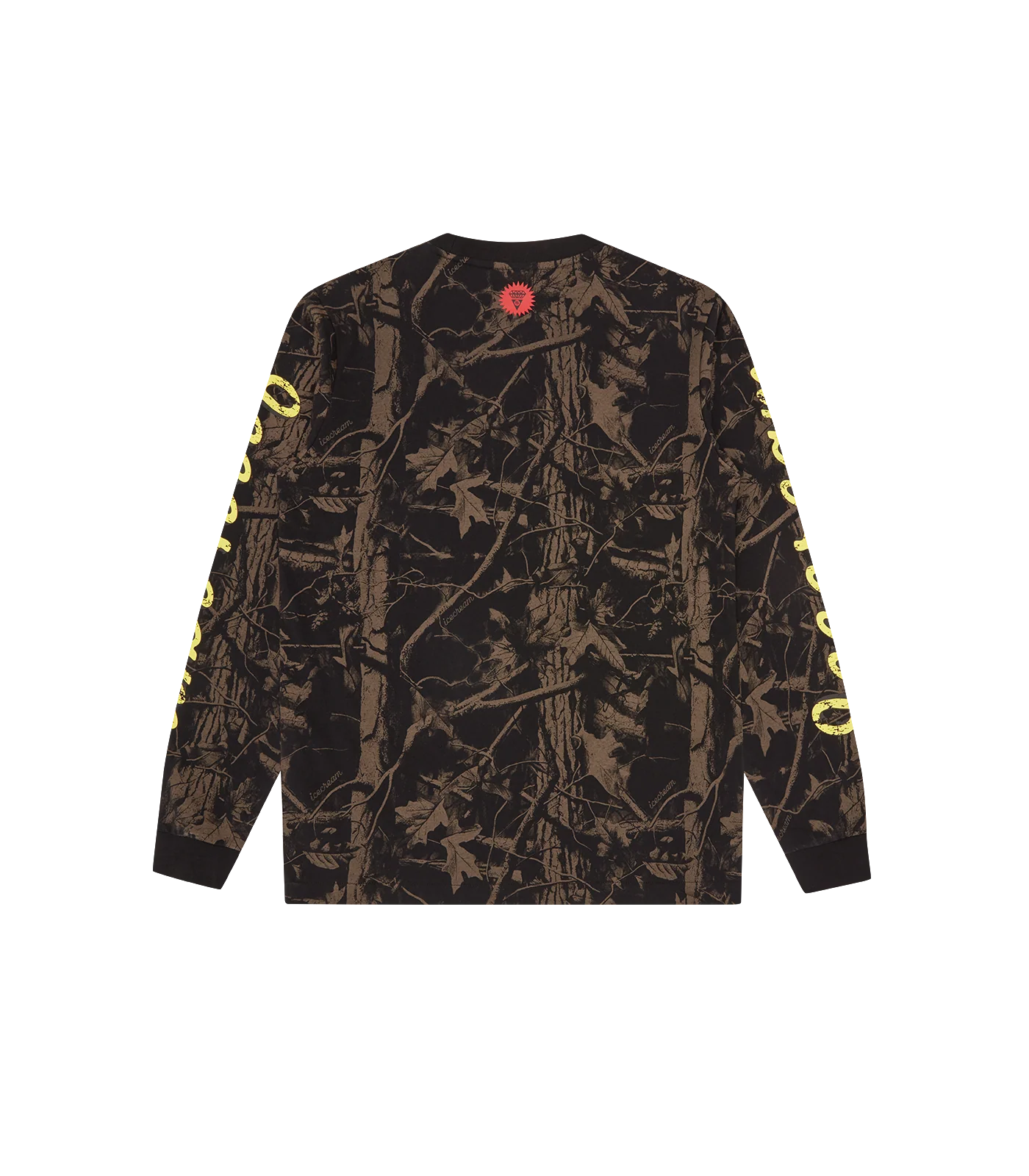TREE CAMO L/S T-SHIRT - BLACK - Image 2