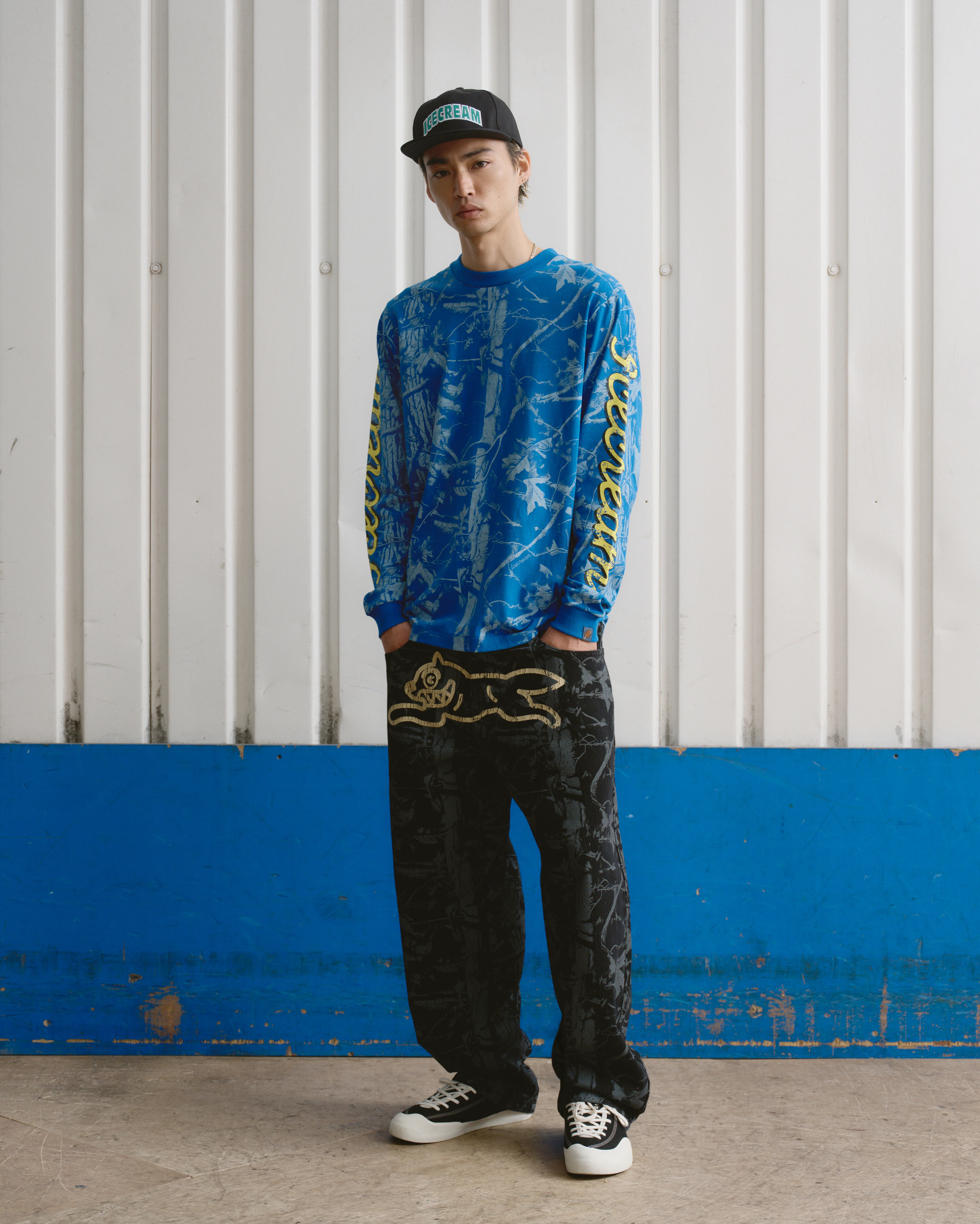 ICECREAM SNAPBACK CAP - BLACK - Image 2