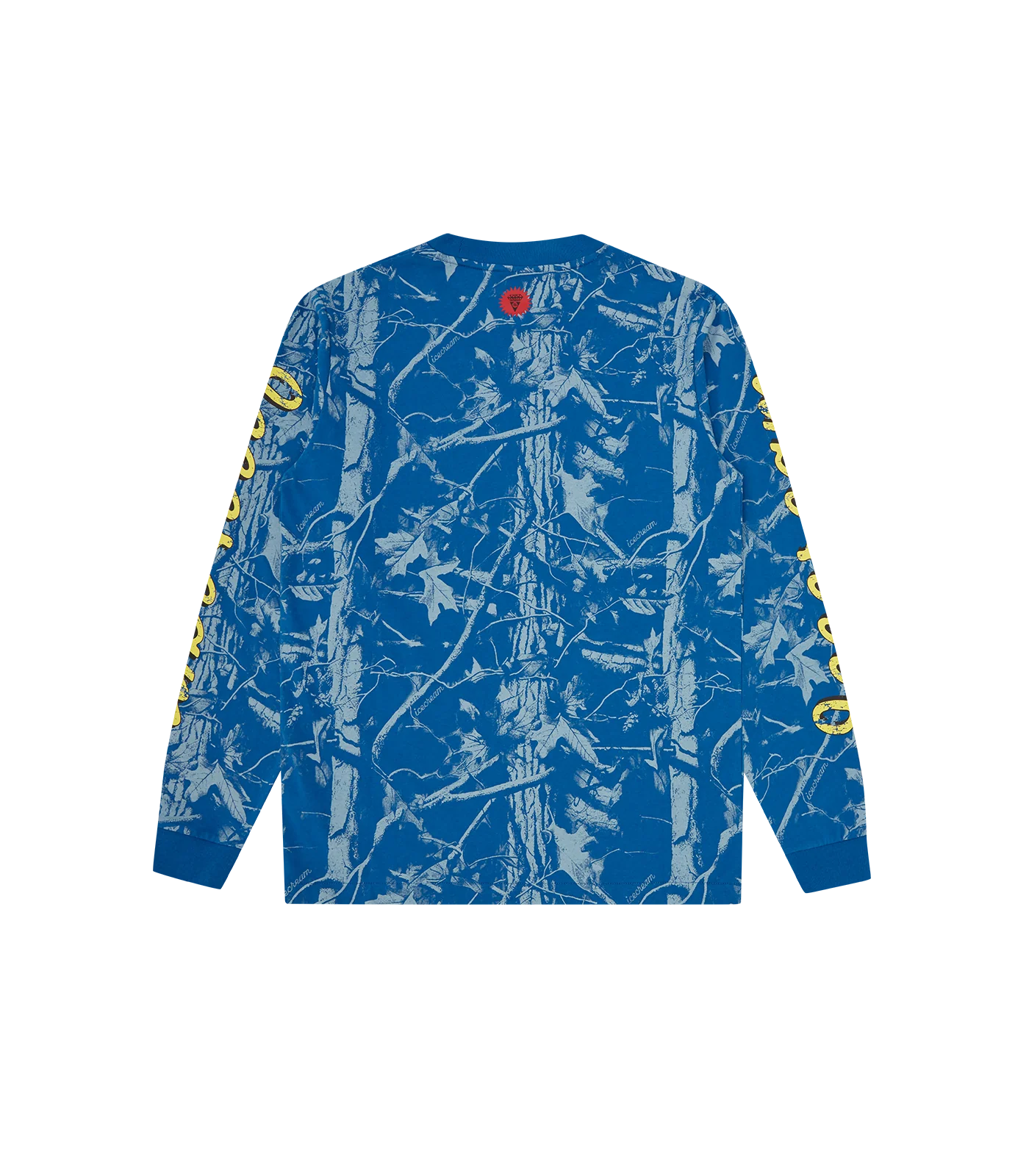 TREE CAMO L/S T-SHIRT - BLUE - Image 3