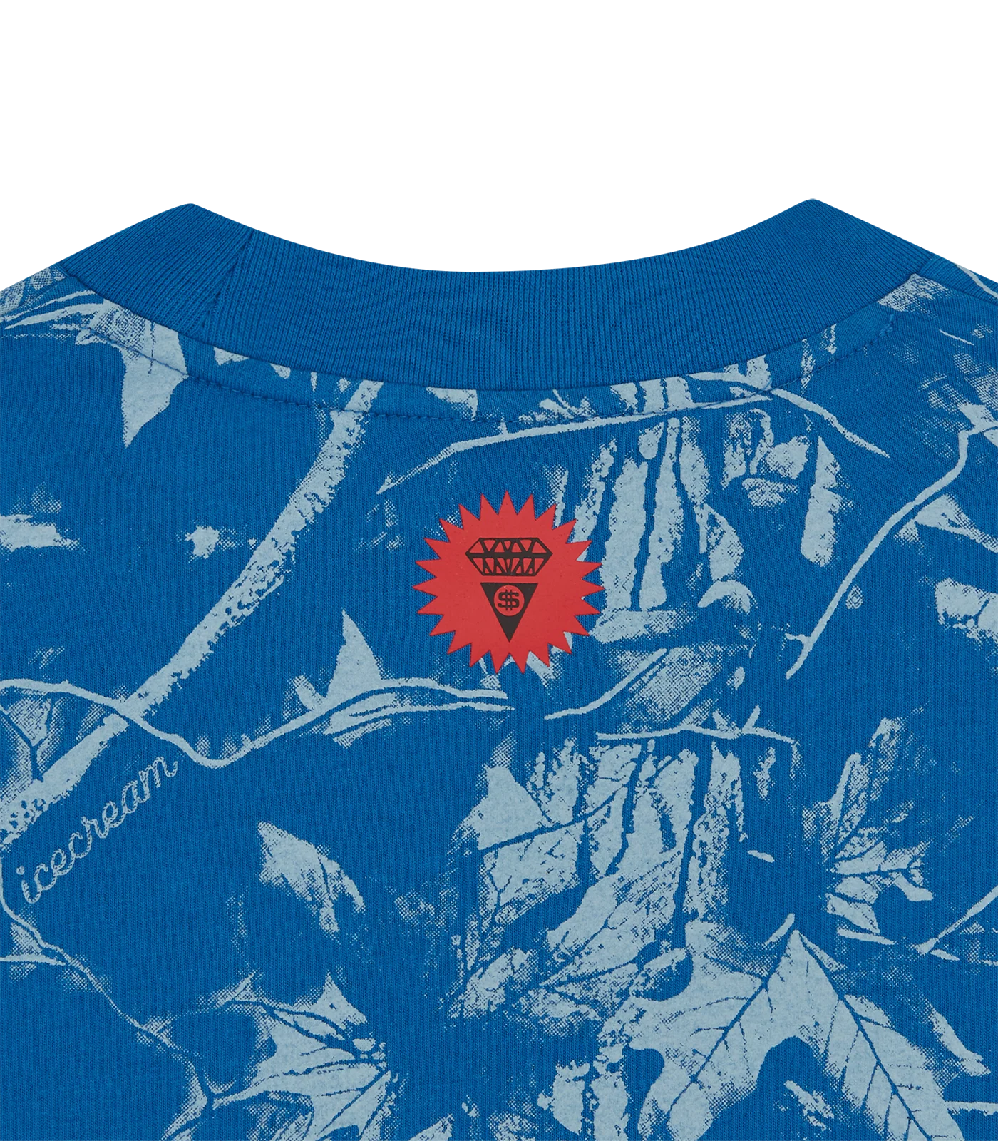 TREE CAMO L/S T-SHIRT - BLUE - Image 5